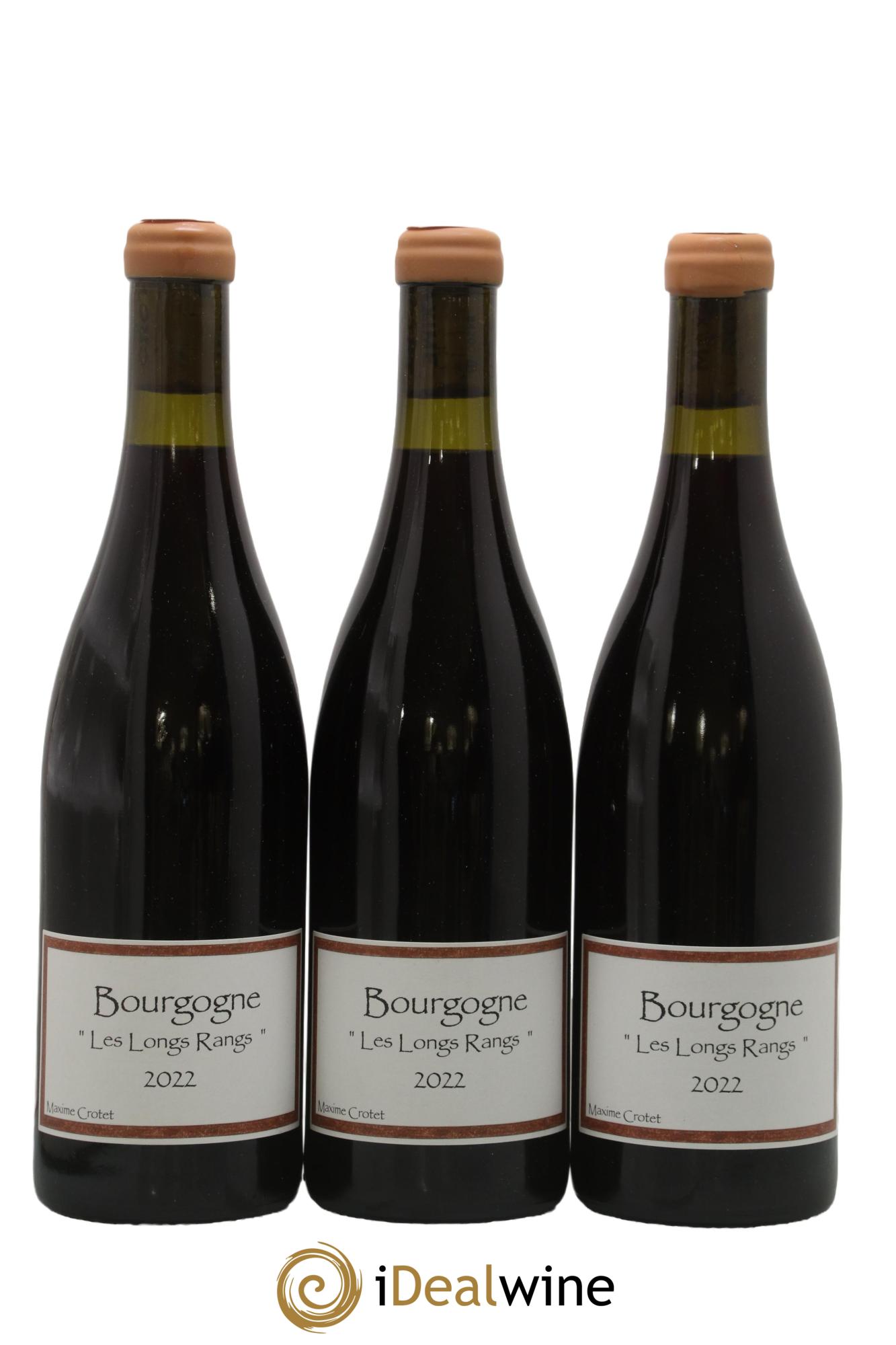 Bourgogne Les Longs Rangs Maxime Crotet 2022 - Lot of 3 bottles - 0