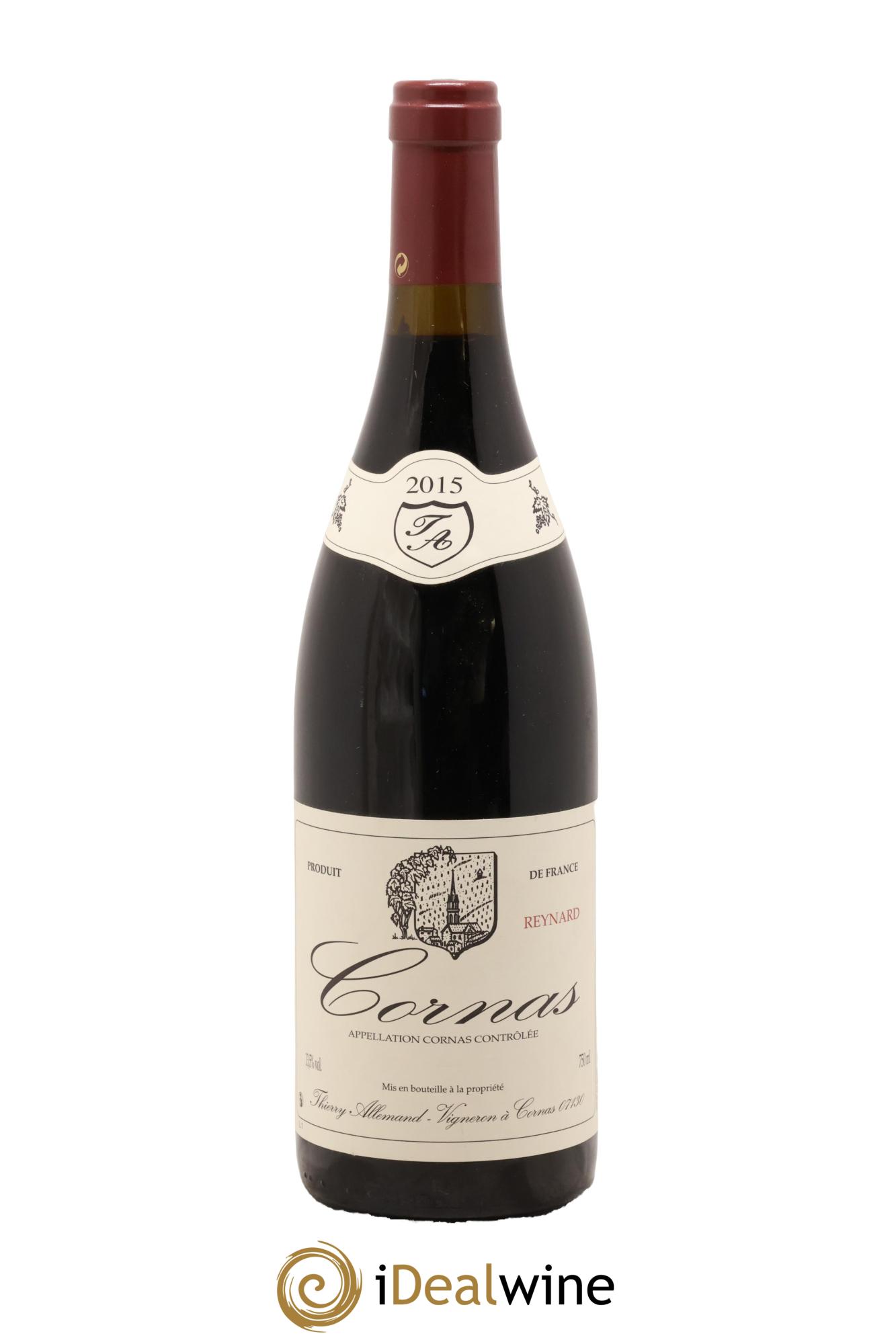 Cornas Reynard Thierry Allemand 2015 - Lot de 1 bouteille - 0