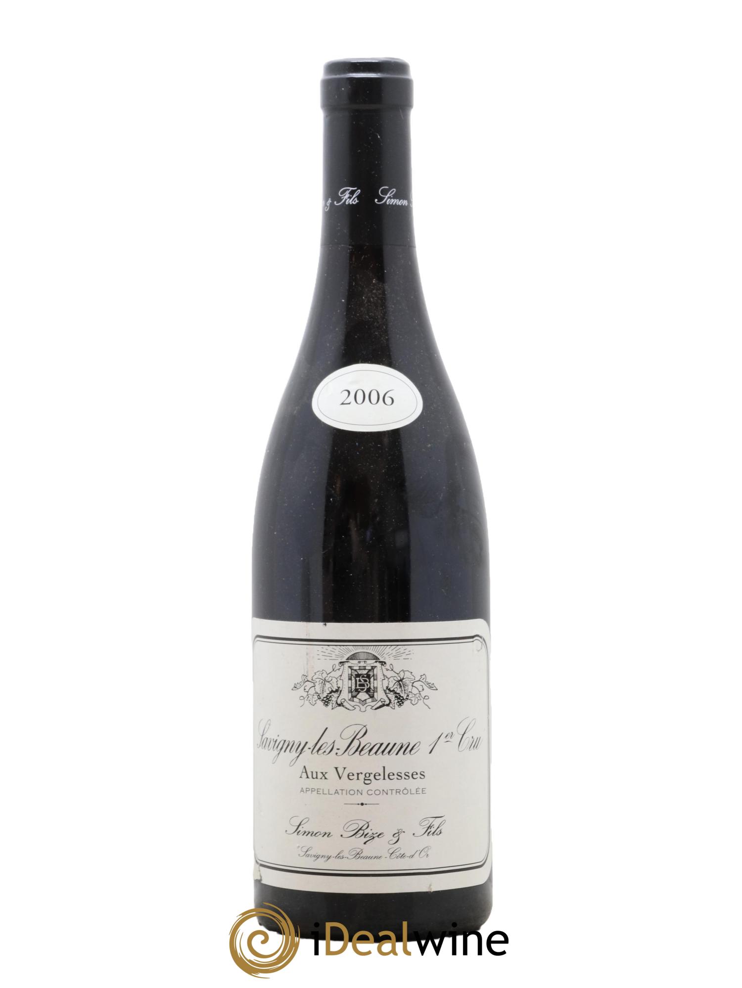 Savigny-lès-Beaune 1er Cru Aux Vergelesses Simon Bize & Fils 2006 - Lot de 1 bouteille - 0