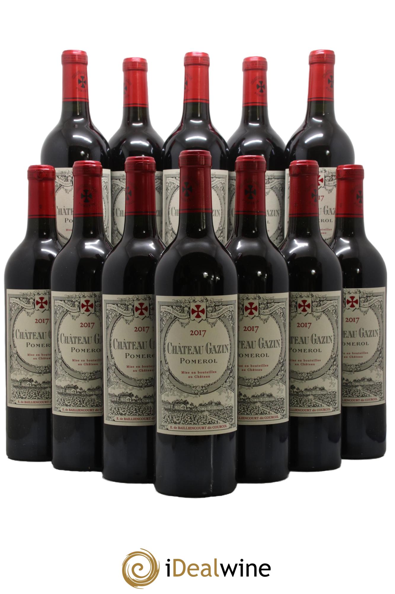 Château Gazin 2017 - Lot de 12 bouteilles - 0