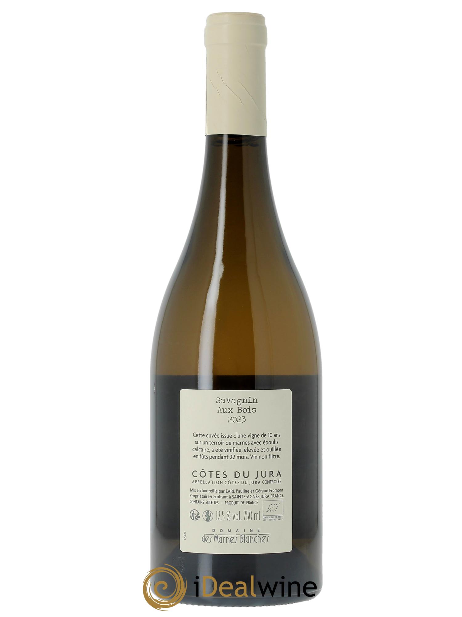 Côtes du Jura Aux Bois Savagnin Marnes Blanches (Domaine des) 2023 - Posten von 1 Flasche - 1