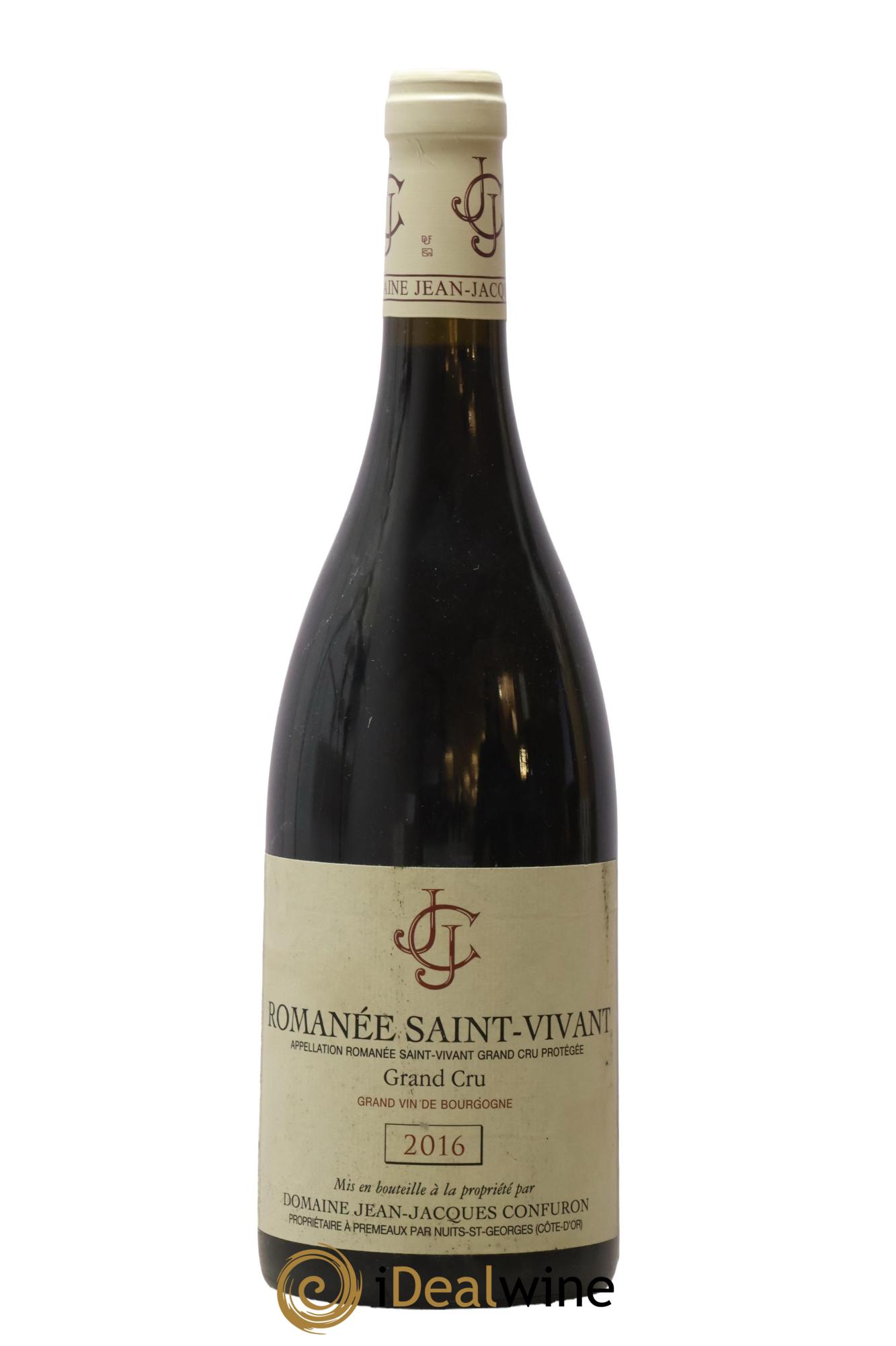 Romanée-Saint-Vivant Grand Cru Jean-Jacques Confuron 2016 - Lot de 1 bouteille - 0