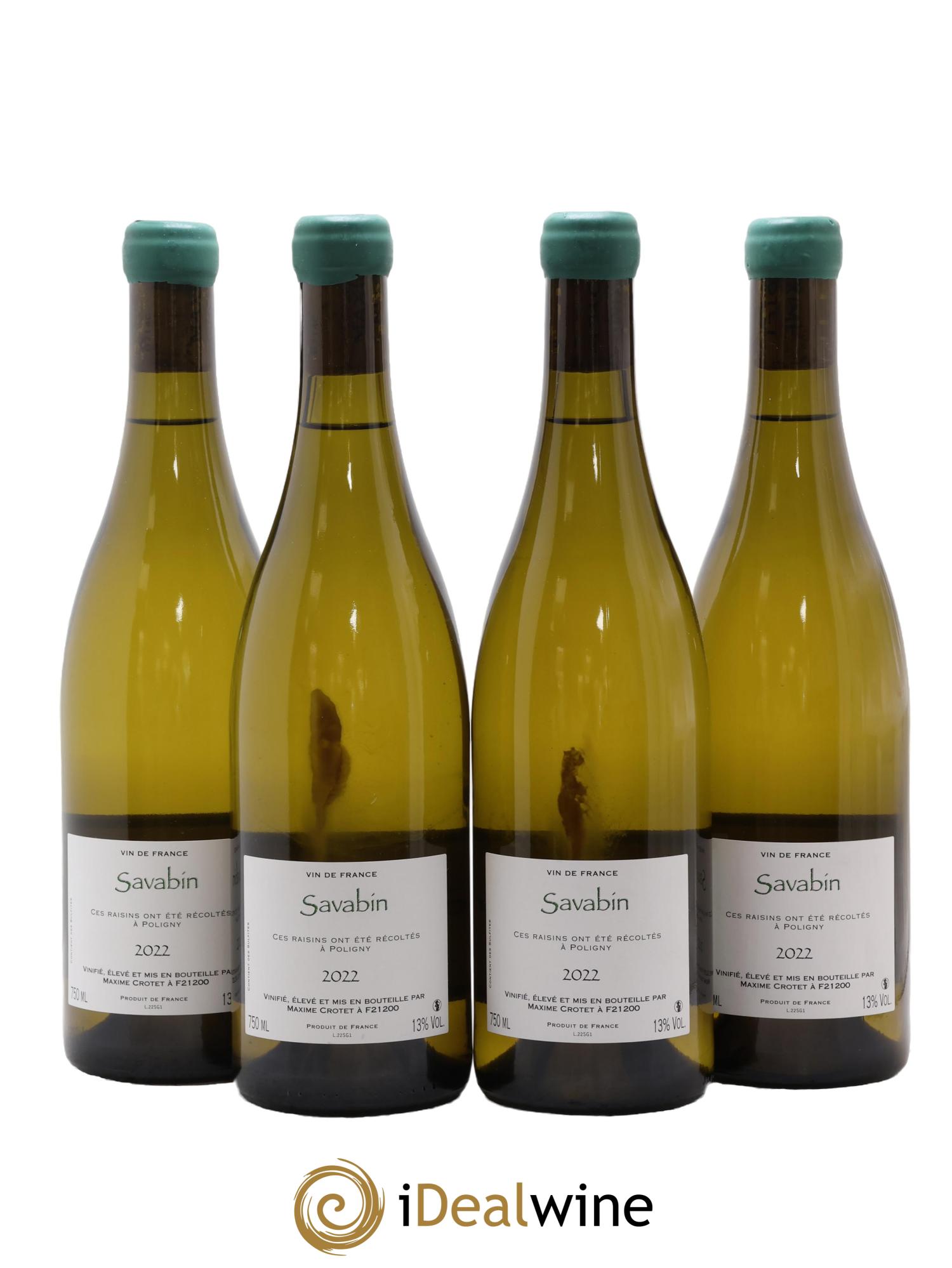 Vin de France Savabin Crotet 2022 - Posten von 4 Flaschen - 1