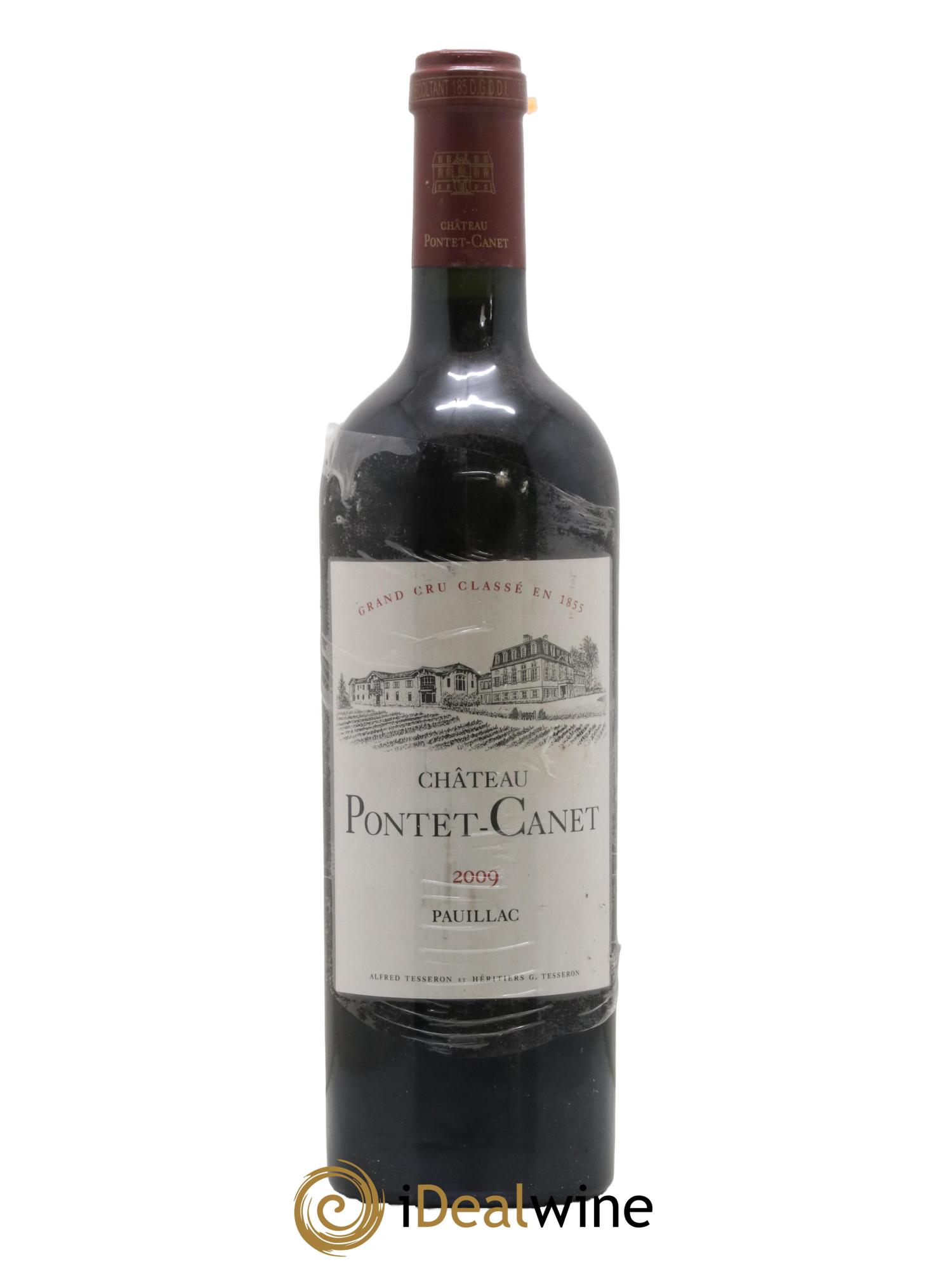 Château Pontet Canet 5ème Grand Cru Classé 2009 - Lot de 1 bouteille - 0