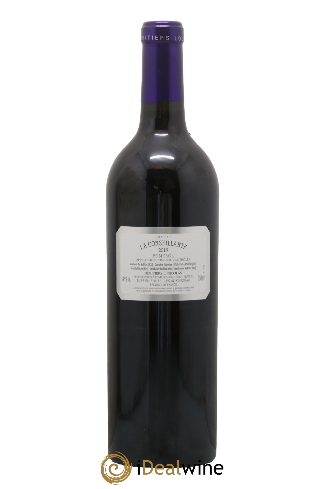 Château la Conseillante 2019 - Lotto di 1 bottiglia - 1