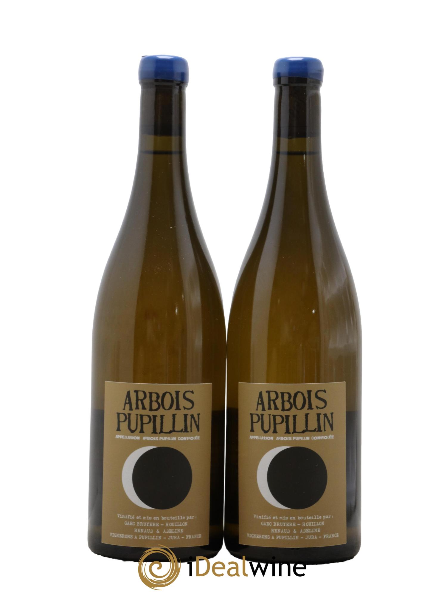 Arbois Pupillin Savagnin Chardonnay Adeline Houillon & Renaud Bruyère 2017 - Lotto di 2 bottiglie - 0