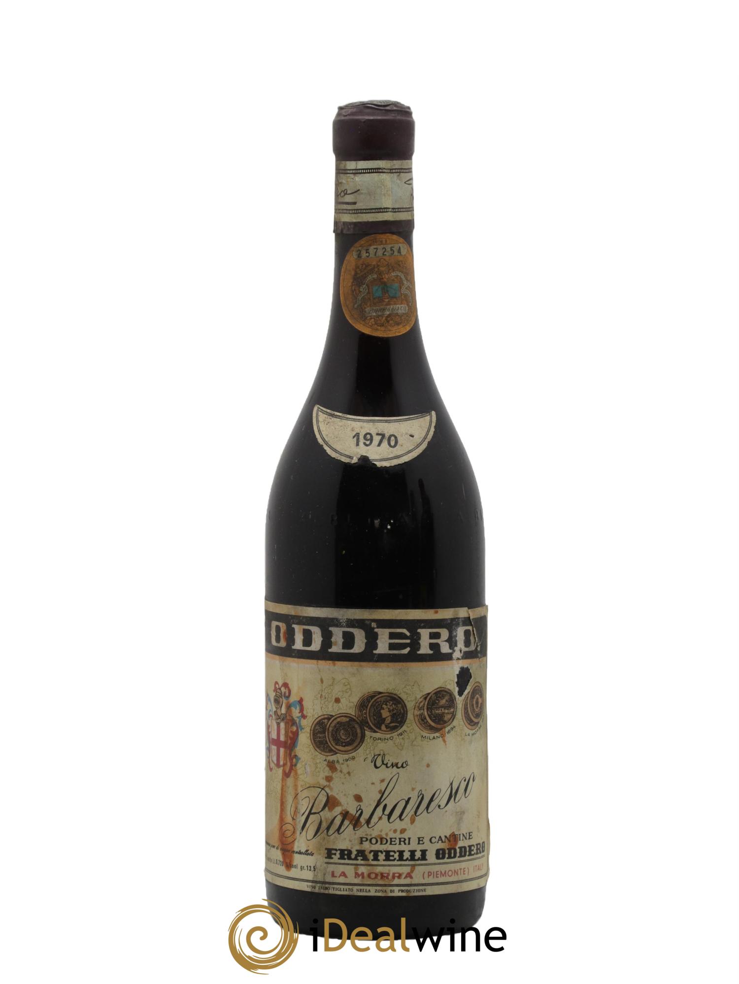 Barbaresco DOCG Oddero 1970 - Lotto di 1 bottiglia - 0