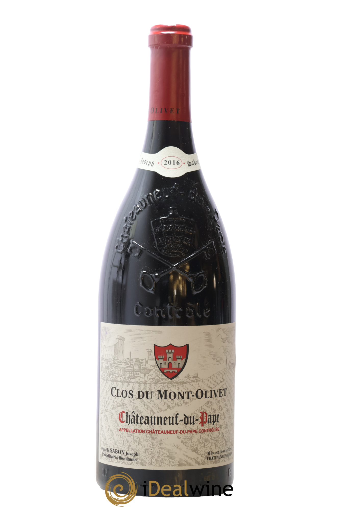 Châteauneuf-du-Pape Clos du Mont-Olivet 2016 - Lot de 1 magnum - 0