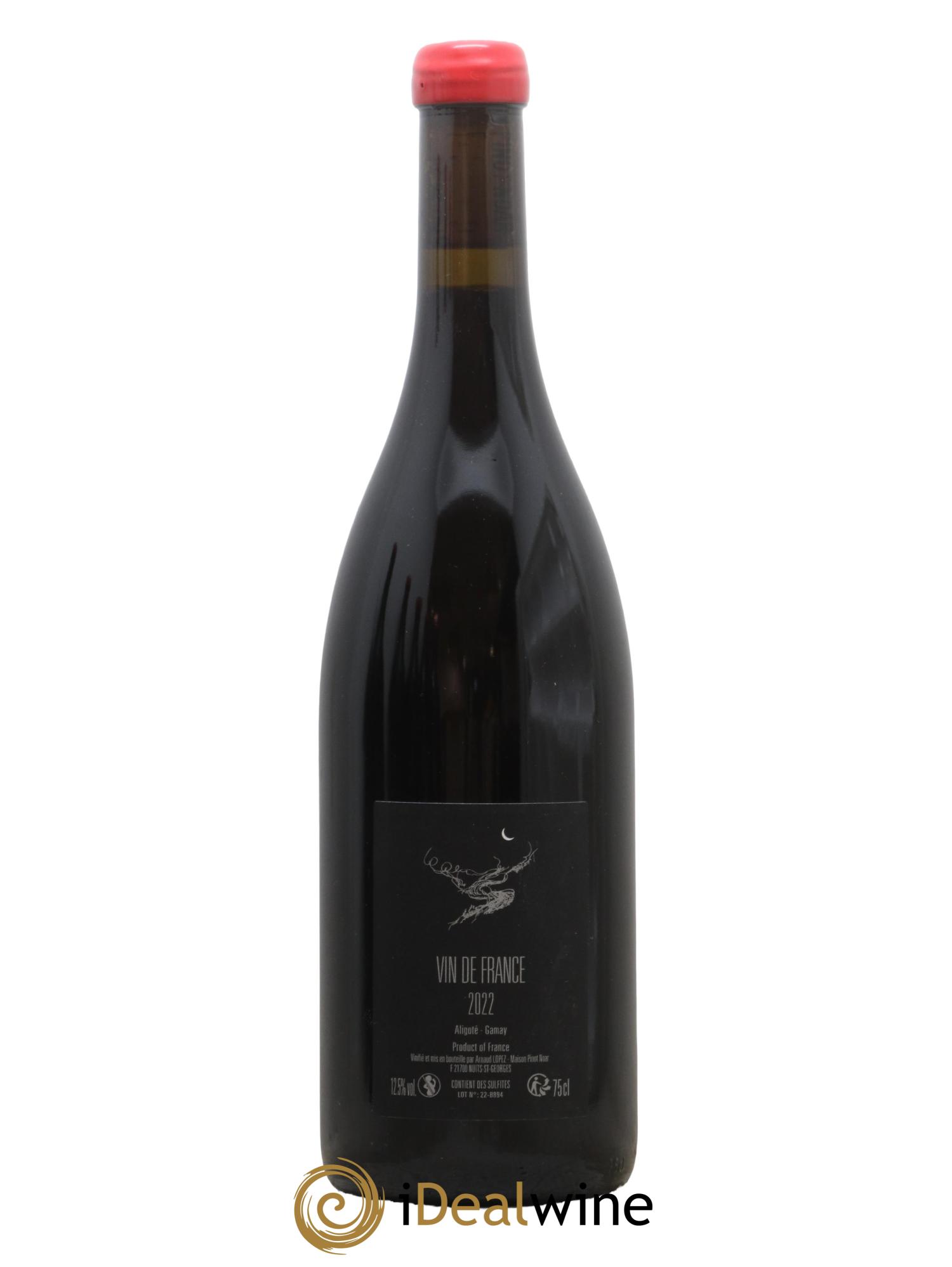 Vin de France Blouge Domaine Arnaud Lopez 2022 - Lot de 1 bouteille - 1