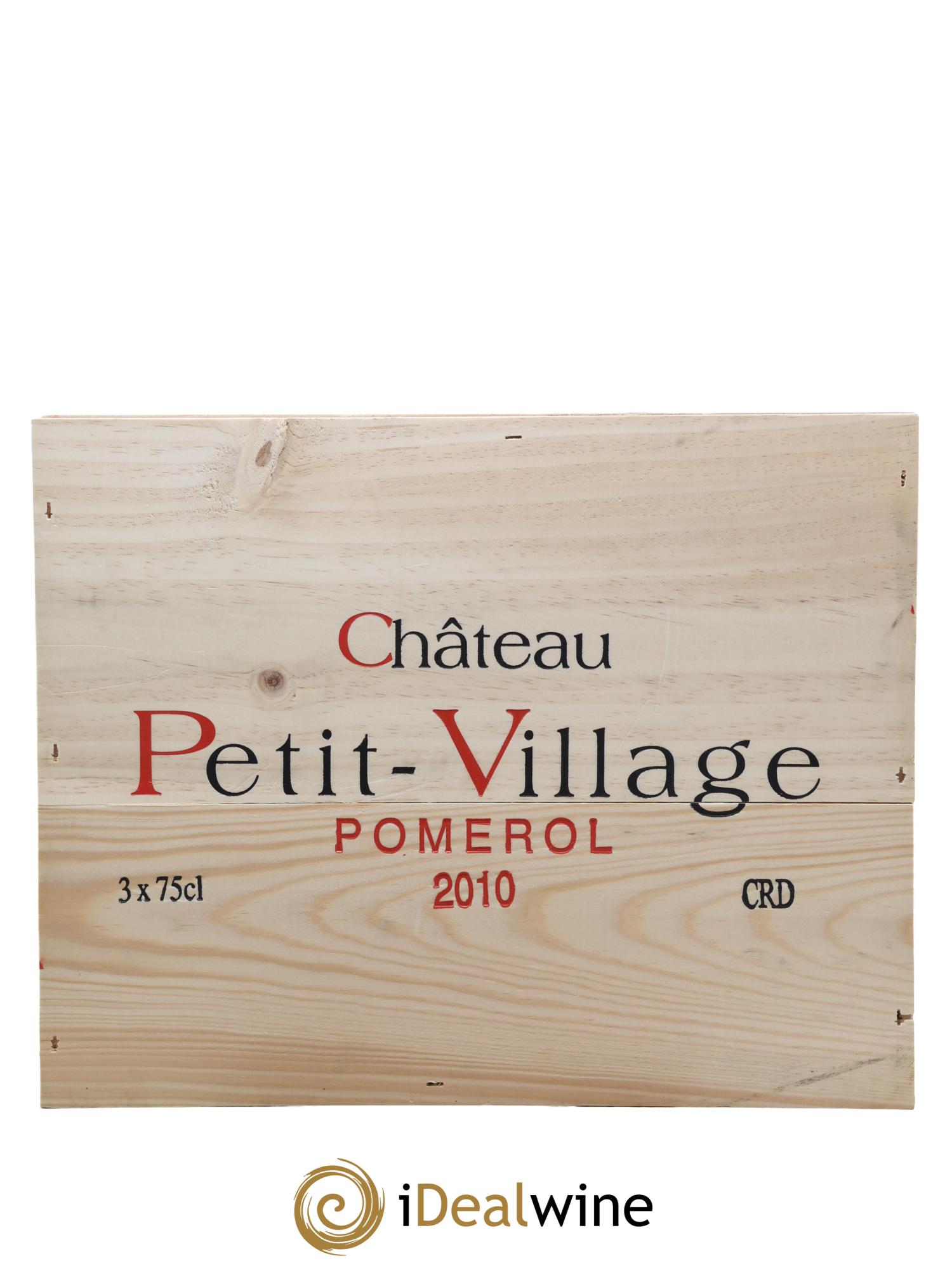 Château Petit Village 2010 - Lot de 3 bouteilles - 1