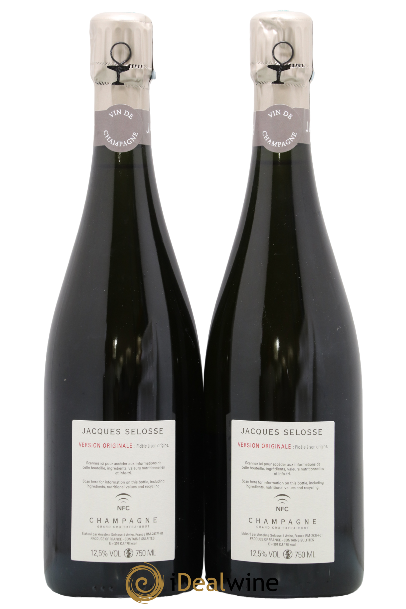 Version Originale Jacques Selosse - Lot of 2 bottles - 1