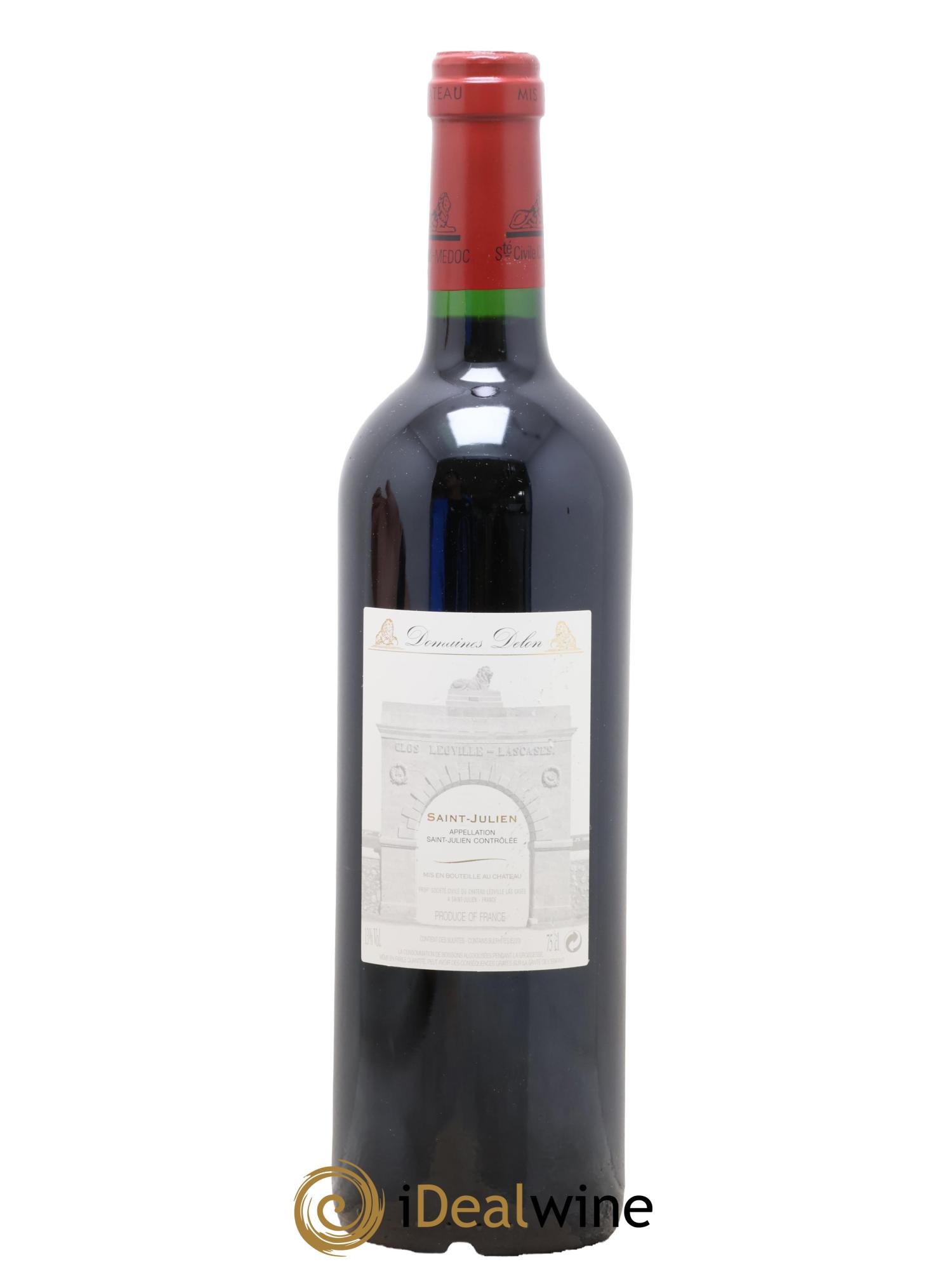 Château Léoville Las Cases 2ème Grand Cru Classé 2005 - Lot de 1 bouteille - 1