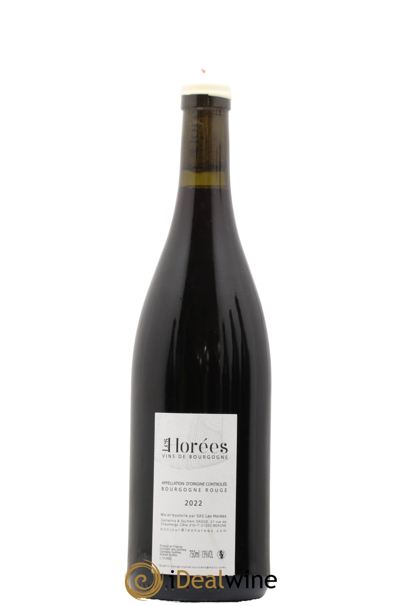 Bourgogne Des Six Ifs Les Horées 2022 - Lot de 1 bouteille - 1