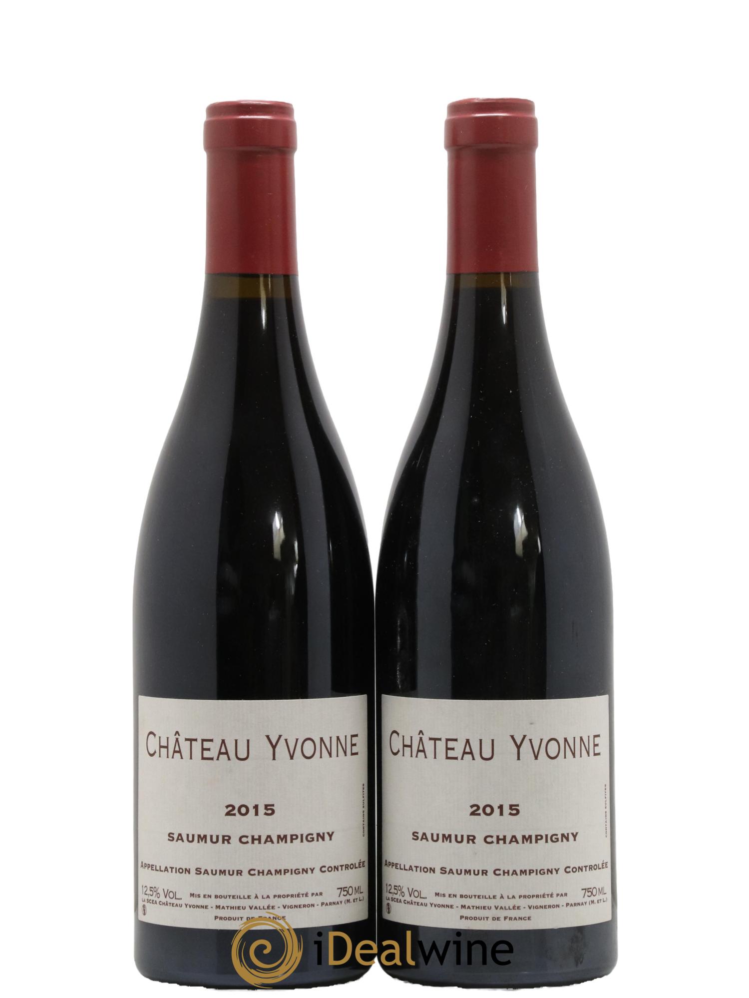 Saumur-Champigny Château Yvonne 2015 - Lot de 2 bouteilles - 0
