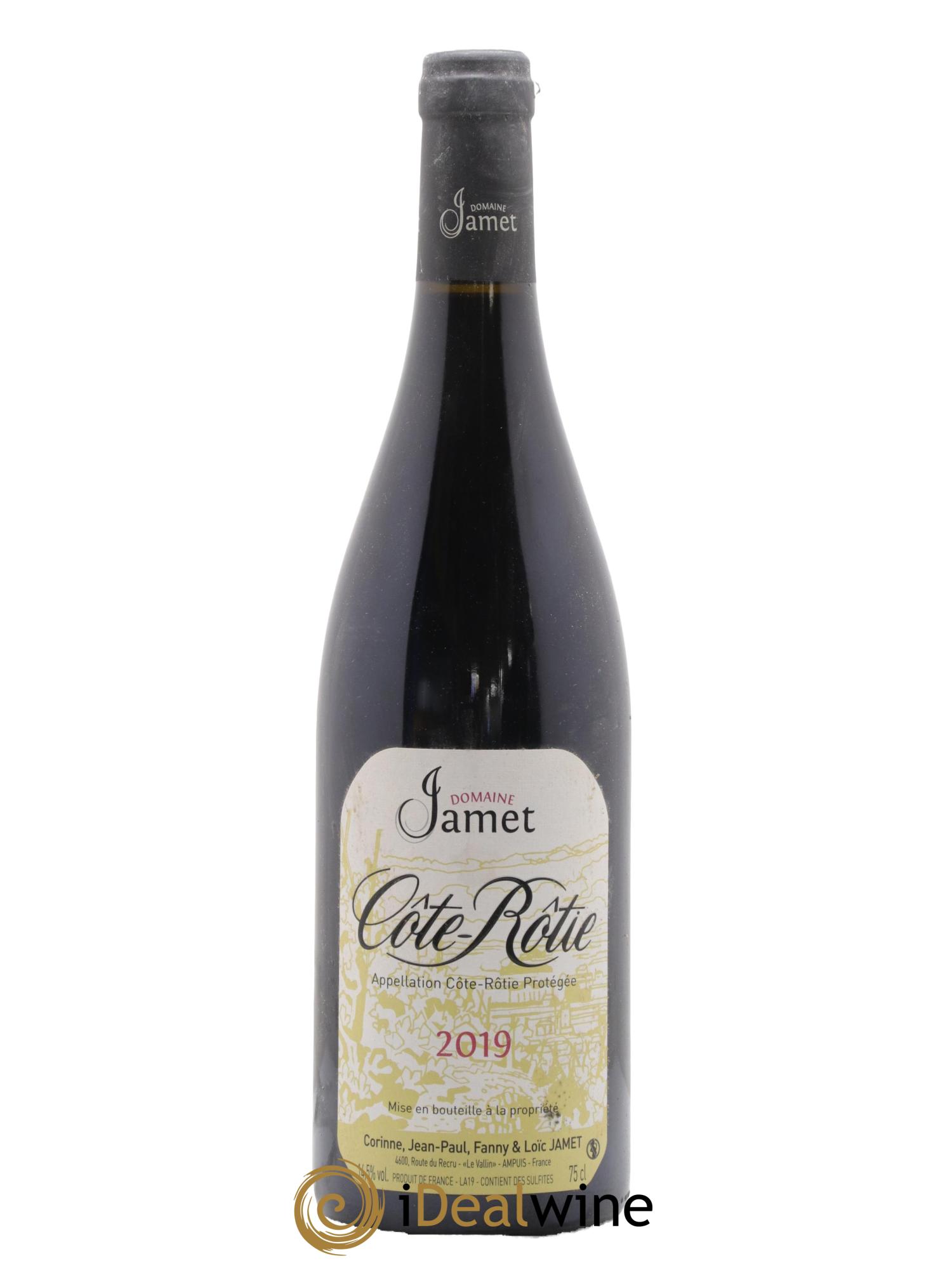 Côte-Rôtie Jamet (Domaine) 2019 - Lot de 1 bouteille - 0