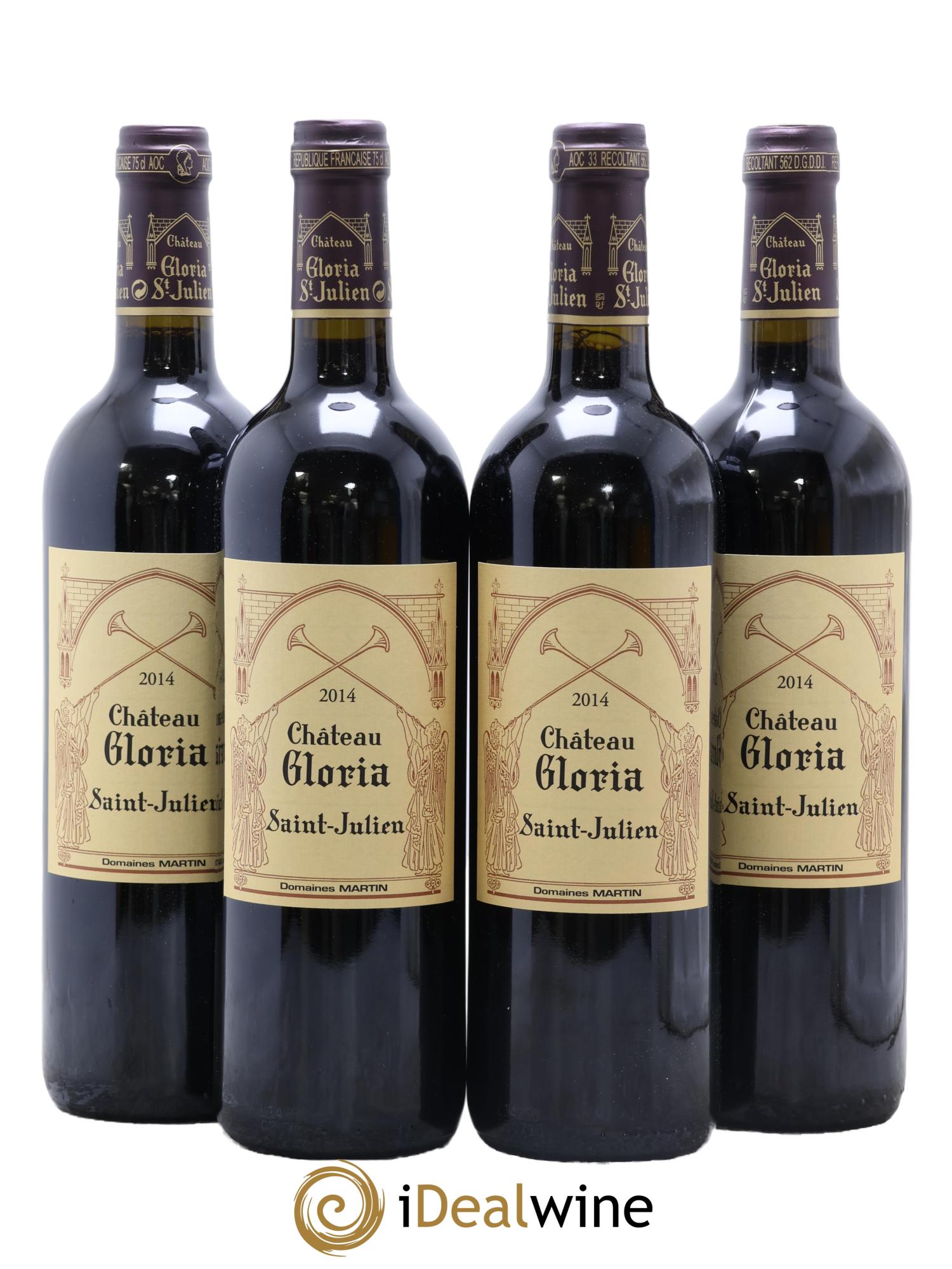 Château Gloria 2014 - Posten von 4 Flaschen - 0