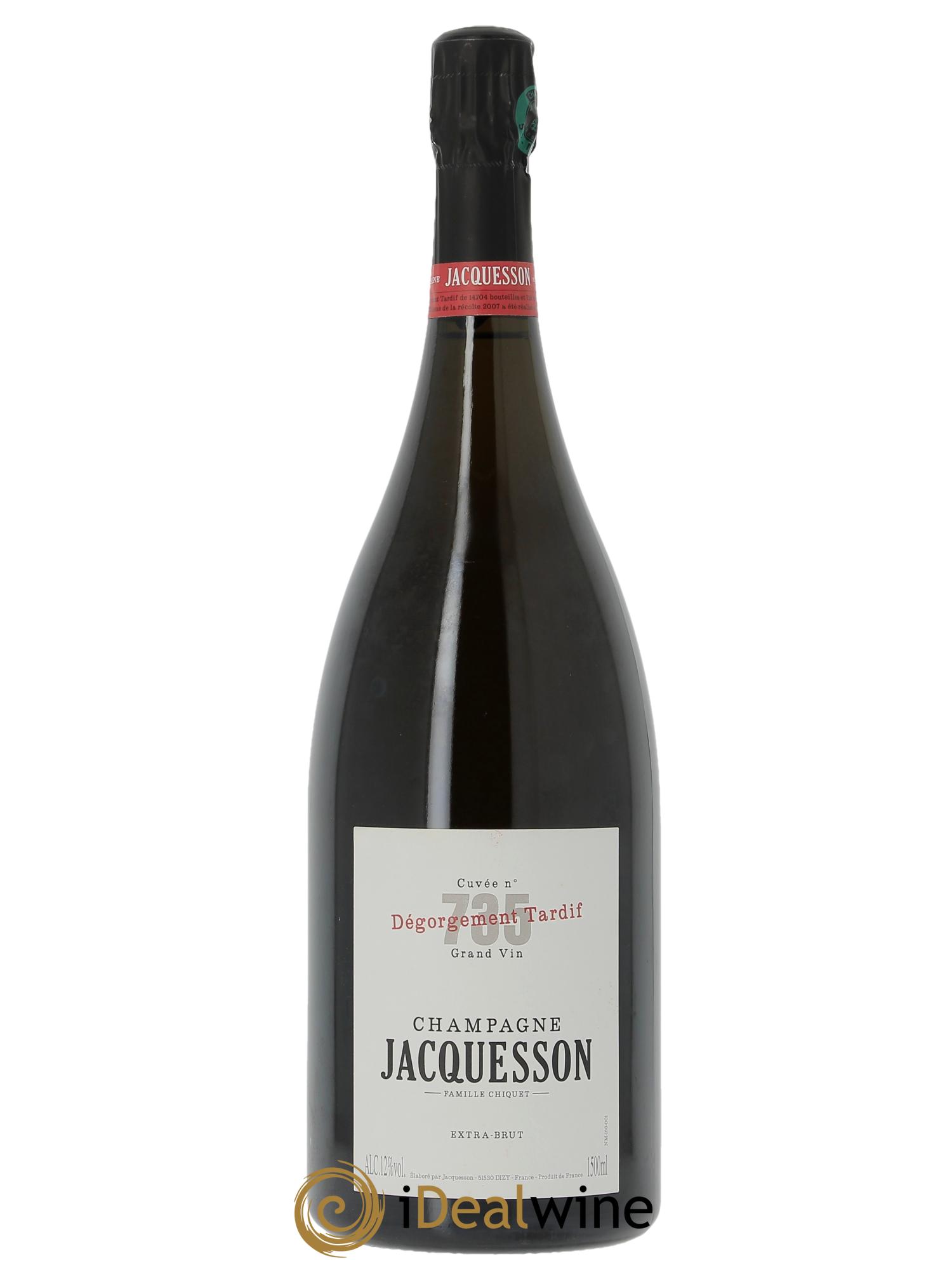 Cuvée 735 DT (Dégorgement Tardif) Extra-Brut Jacquesson - Lotto di 1 magnum - 1