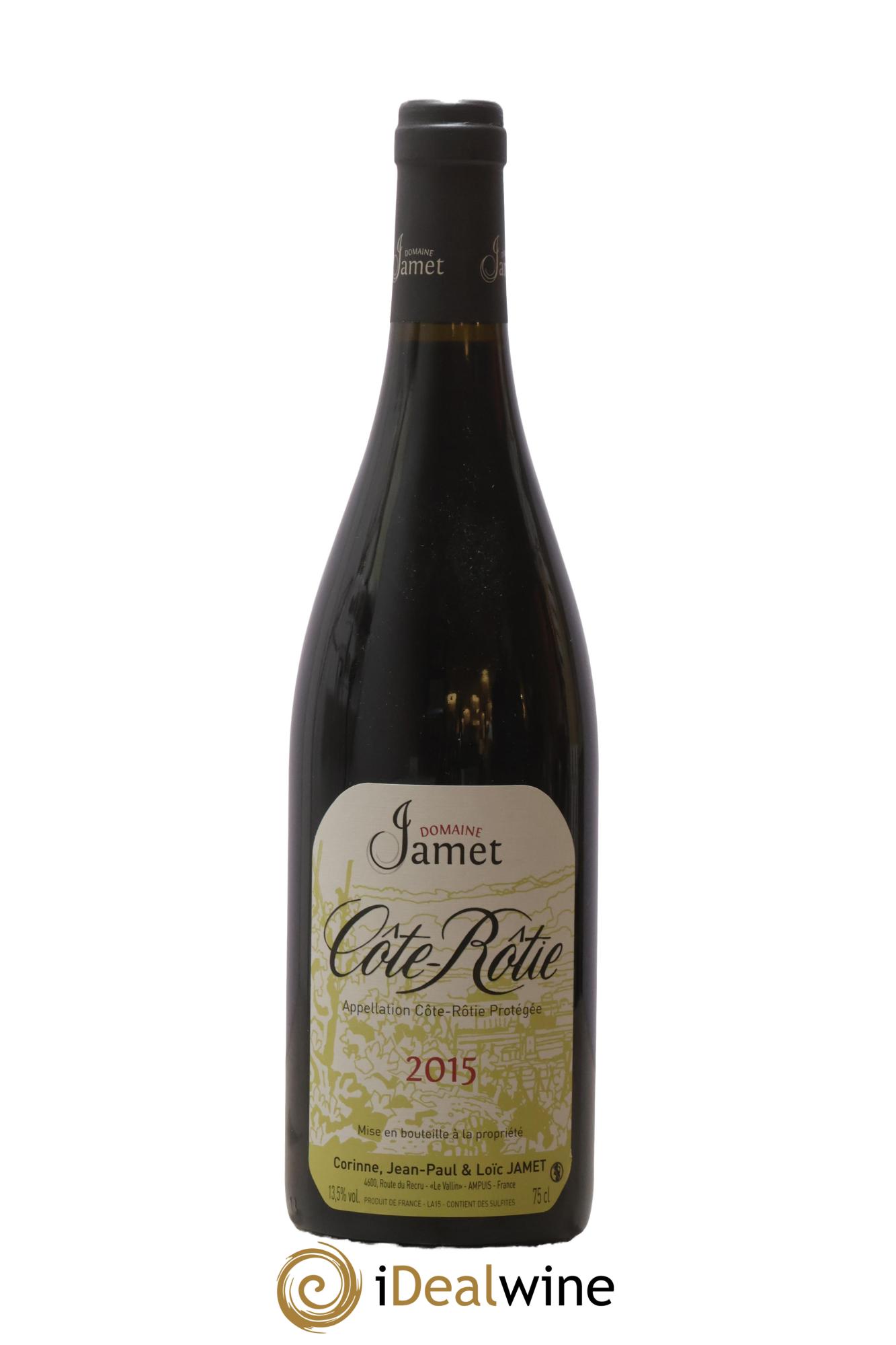 Côte-Rôtie Jamet (Domaine) 2015 - Lot de 1 bouteille - 0
