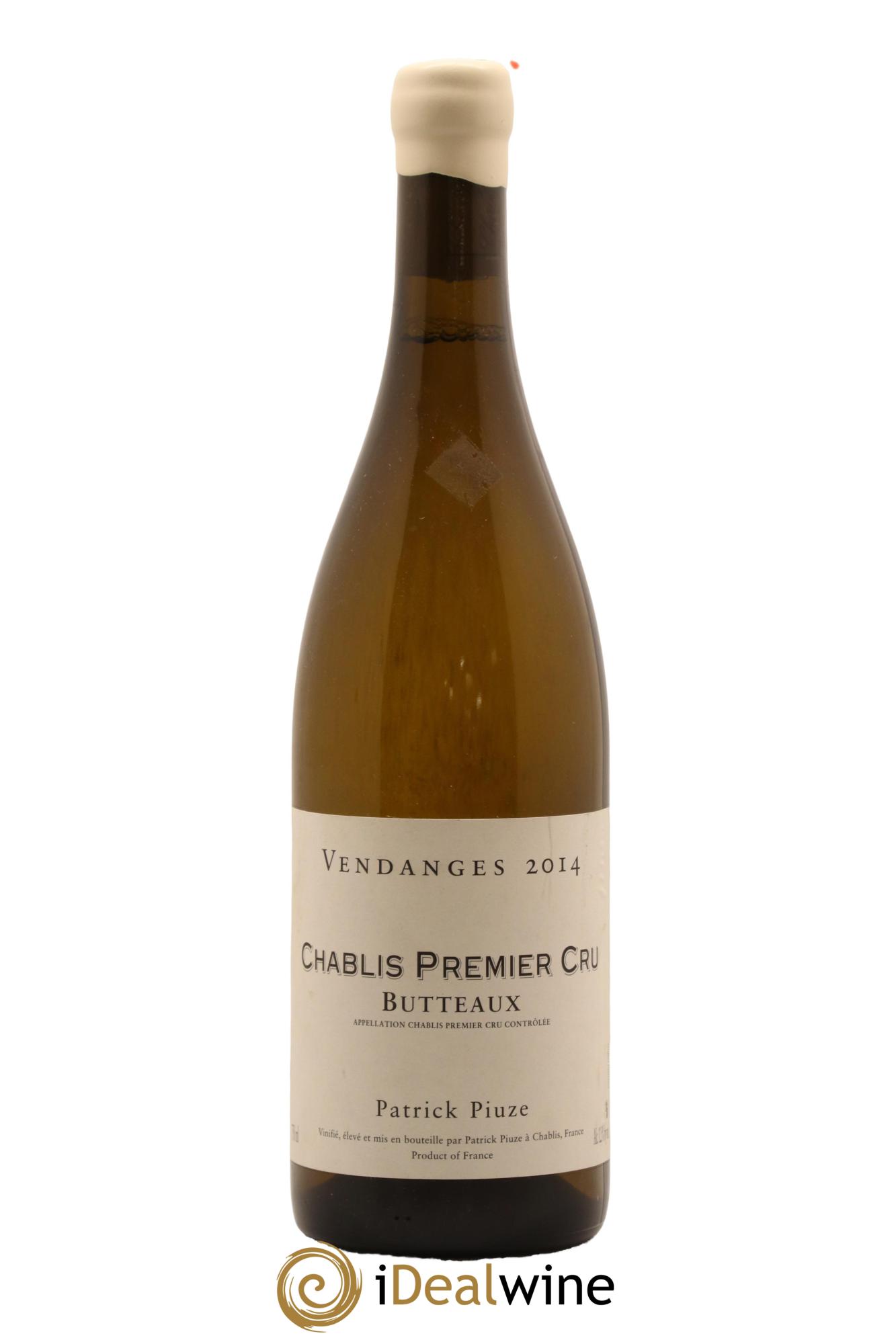 Chablis 1er Cru Butteaux Patrick Piuze (Domaine) 2014 - Lot de 1 bouteille - 0