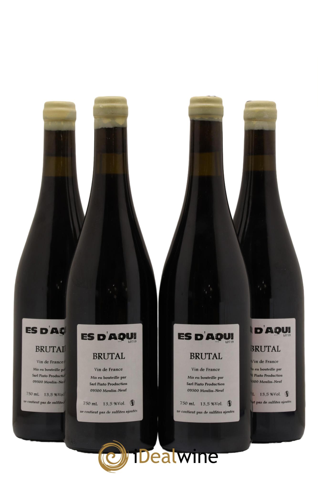 Vin de France Brutal Es d Aqui 2019 - Lot of 4 bottles - 1