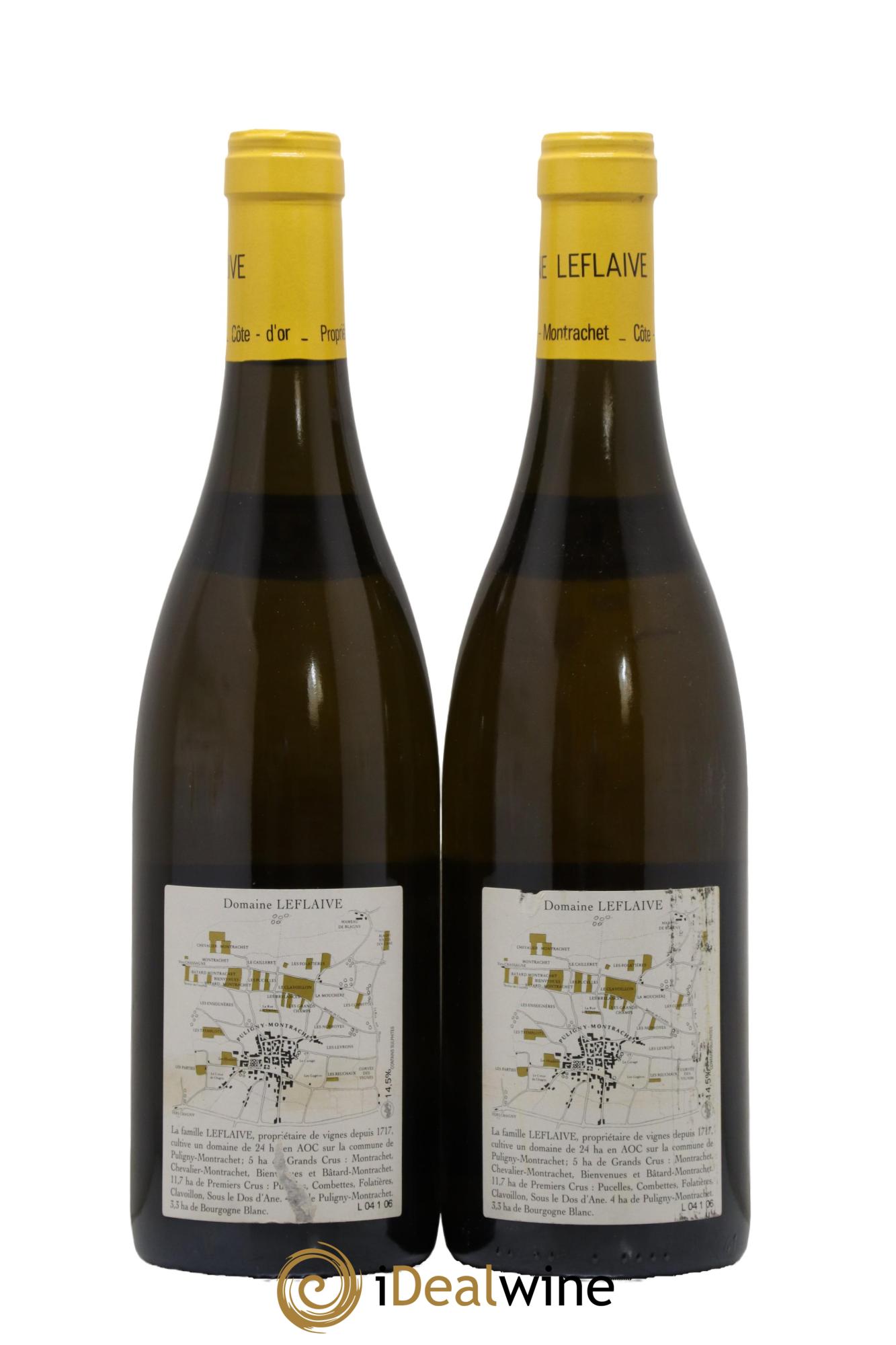 Puligny-Montrachet 1er Cru Clavoillon Leflaive (Domaine) 2006 - Posten von 2 Flaschen - 1