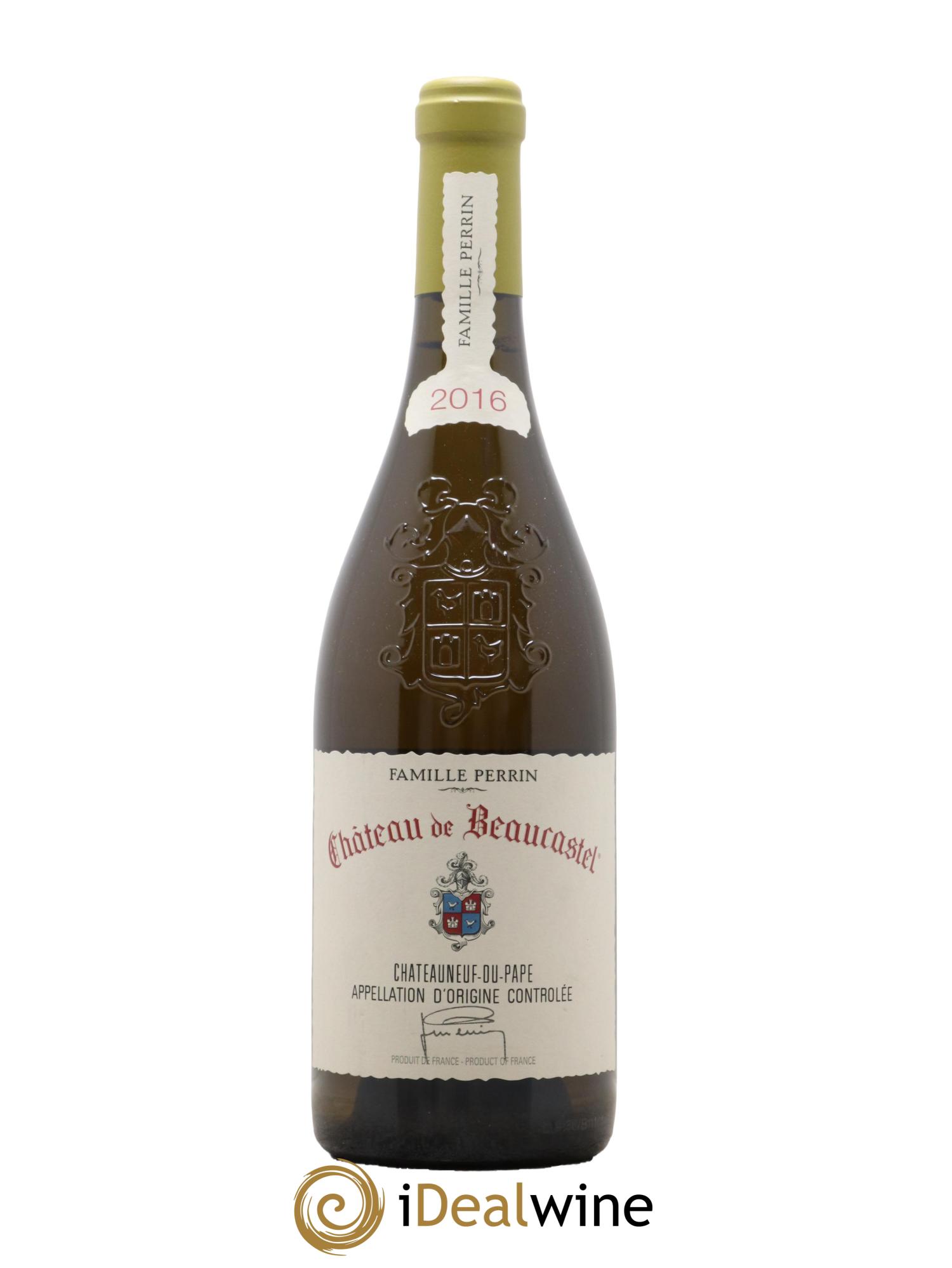 Châteauneuf-du-Pape Château de Beaucastel Famille Perrin 2016 - Posten von 1 Flasche - 0