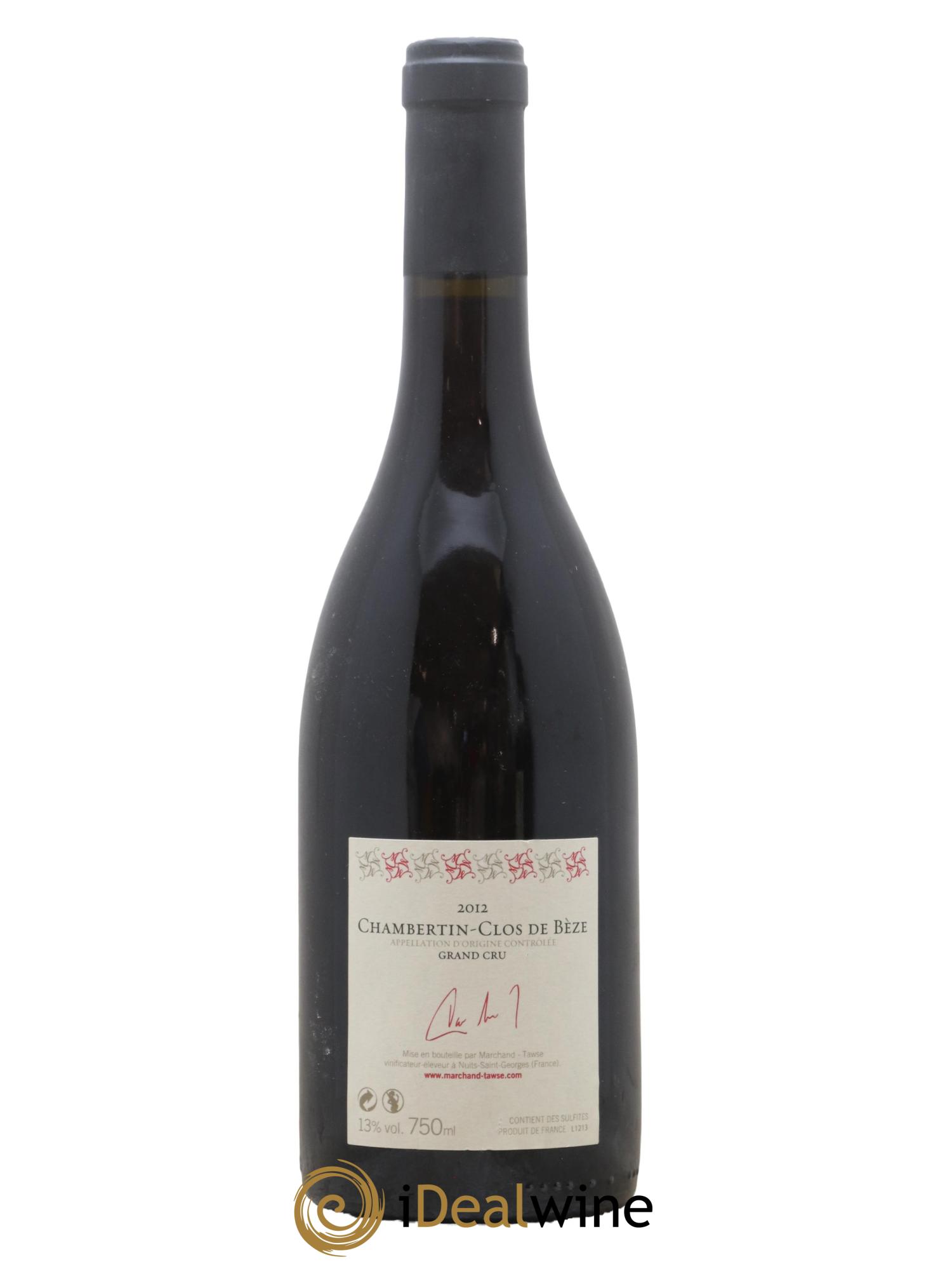 Chambertin Clos de Bèze Grand Cru Marchand-Tawse 2012 - Lotto di 1 bottiglia - 1