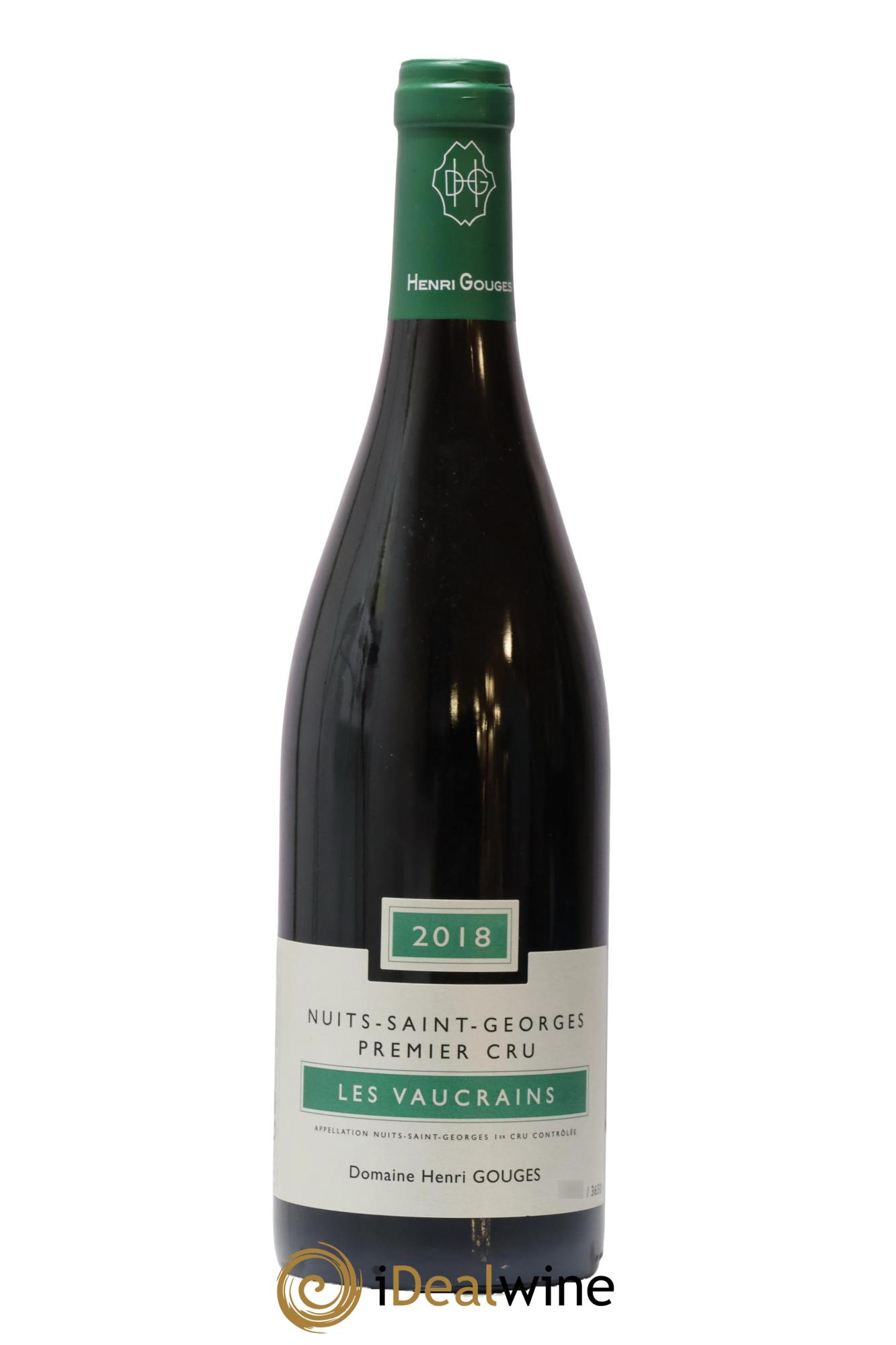 Nuits-Saint-Georges 1er Cru Les Vaucrains Henri Gouges 2018 - Lot de 1 bouteille - 0