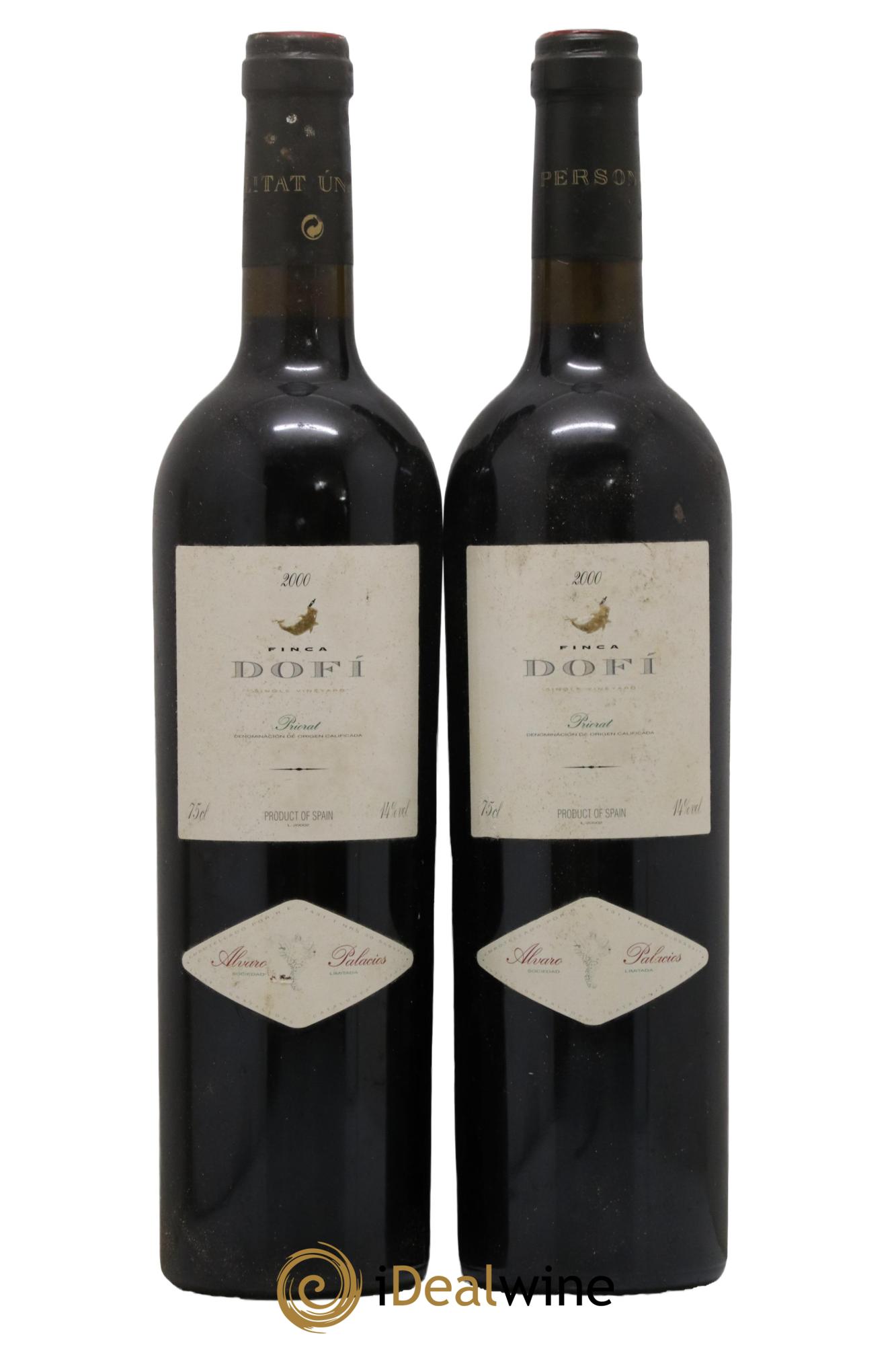 Priorat DOCa DOCA Finca Dofi Alvaro Palacios 2000 - Lot of 2 bottles - 0