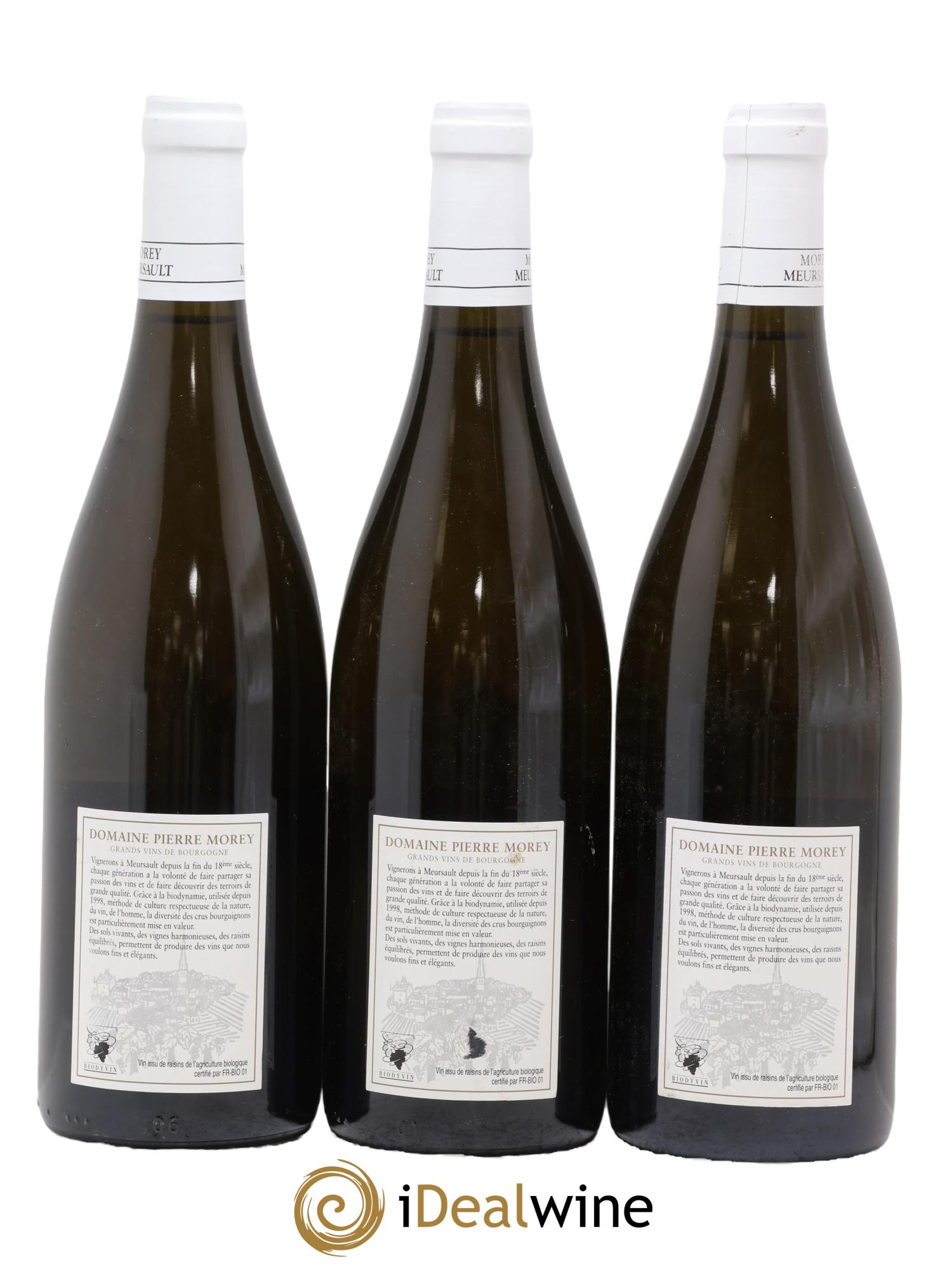 Meursault 1er Cru Perrières Pierre Morey (Domaine) 2015 - Lotto di 3 bottiglie - 1