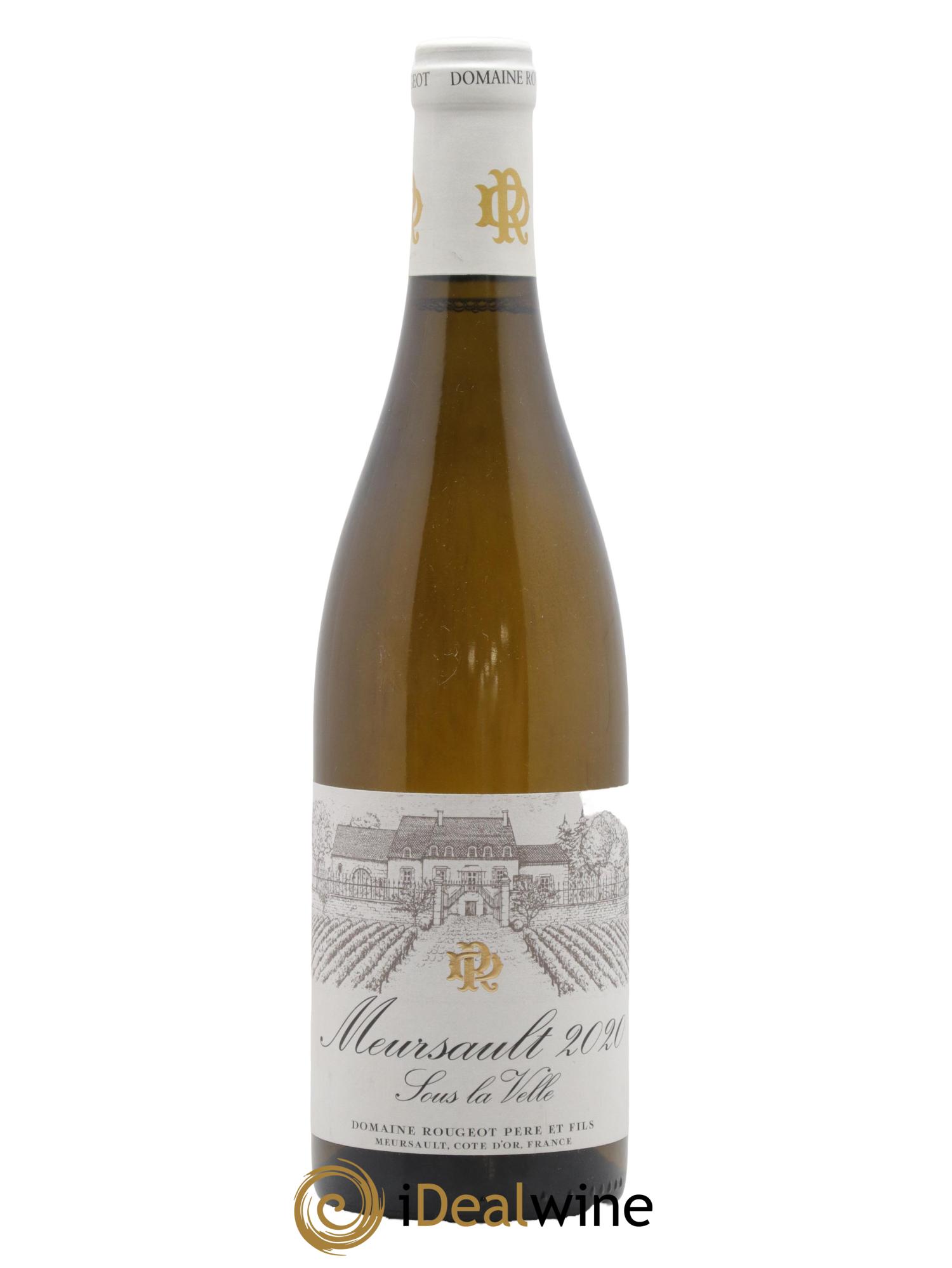 Meursault Sous la Velle Sans sulfite ajouté Rougeot Père et Fils 2020 - Lot de 1 bouteille - 0