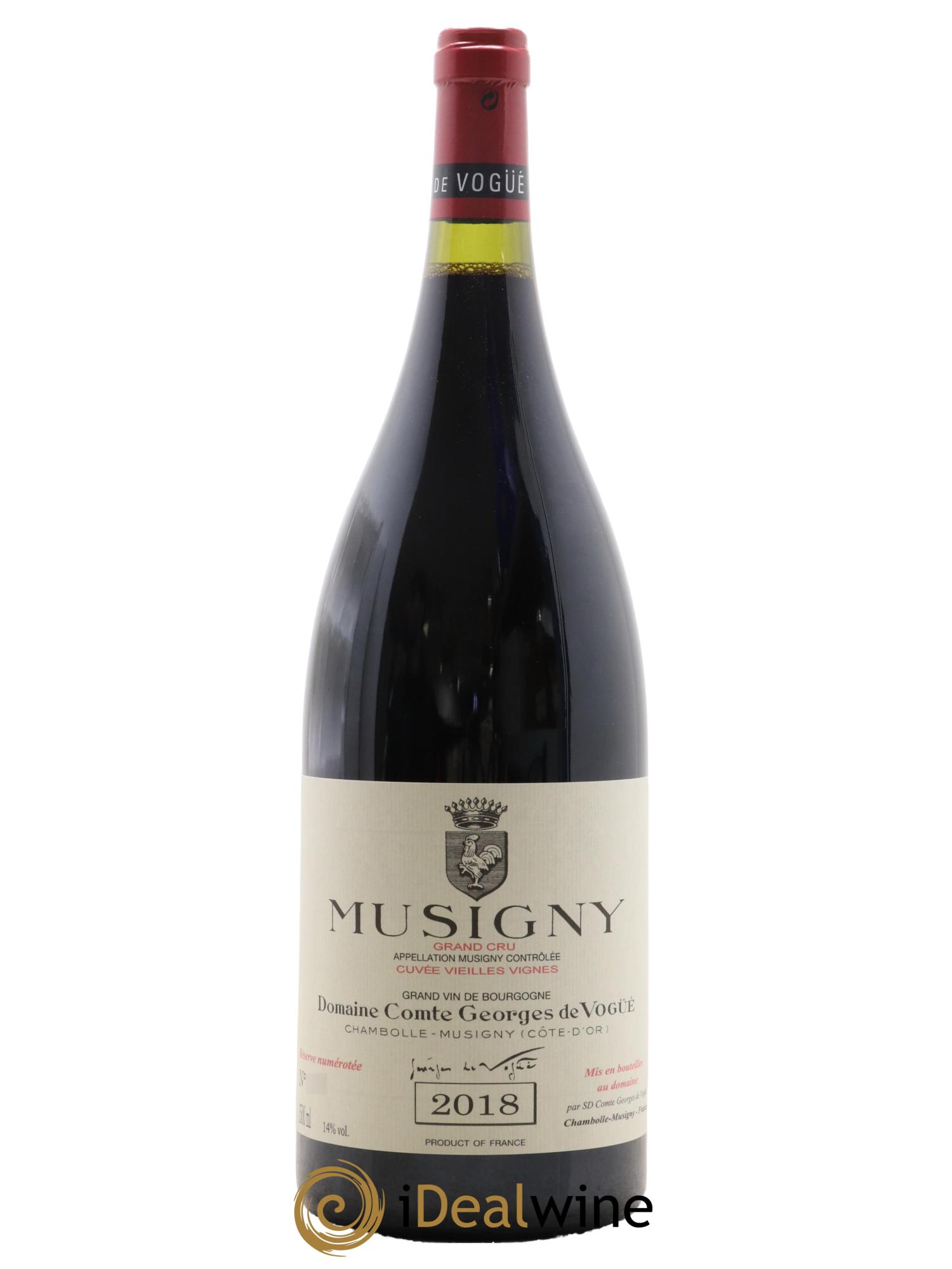 Musigny Grand Cru Cuvée Vieilles Vignes Comte Georges de Vogüé 2018 - Lot de 1 magnum - 1