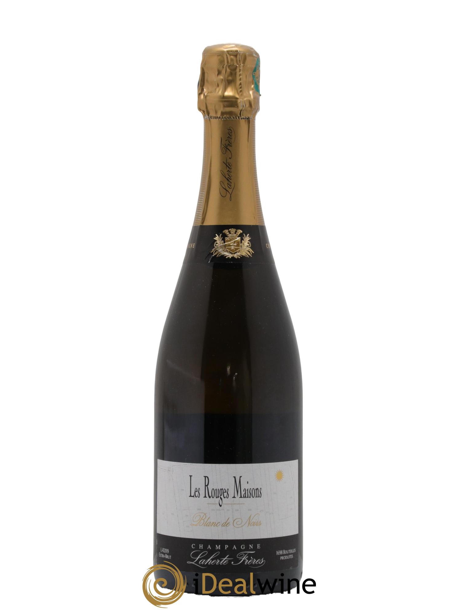 Champagne Les Rouges Maisons Extra-Brut Blanc De Noirs Laherte Frères - Lot of 1 bottle - 0