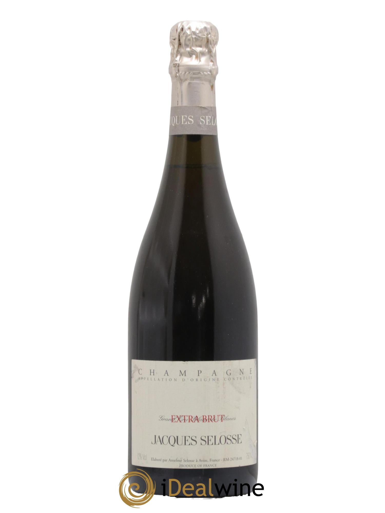 Blanc de Blancs Grand Cru Extra-Brut Jacques Selosse - Lot de 1 bouteille - 0
