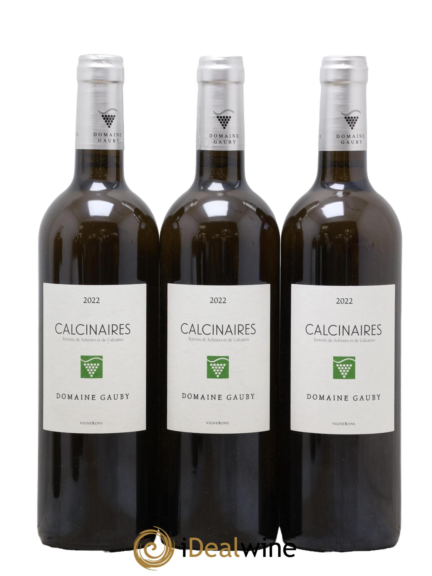 Côtes Catalanes Les Calcinaires Gauby (Domaine) 2022 - Lot de 3 bouteilles - 0