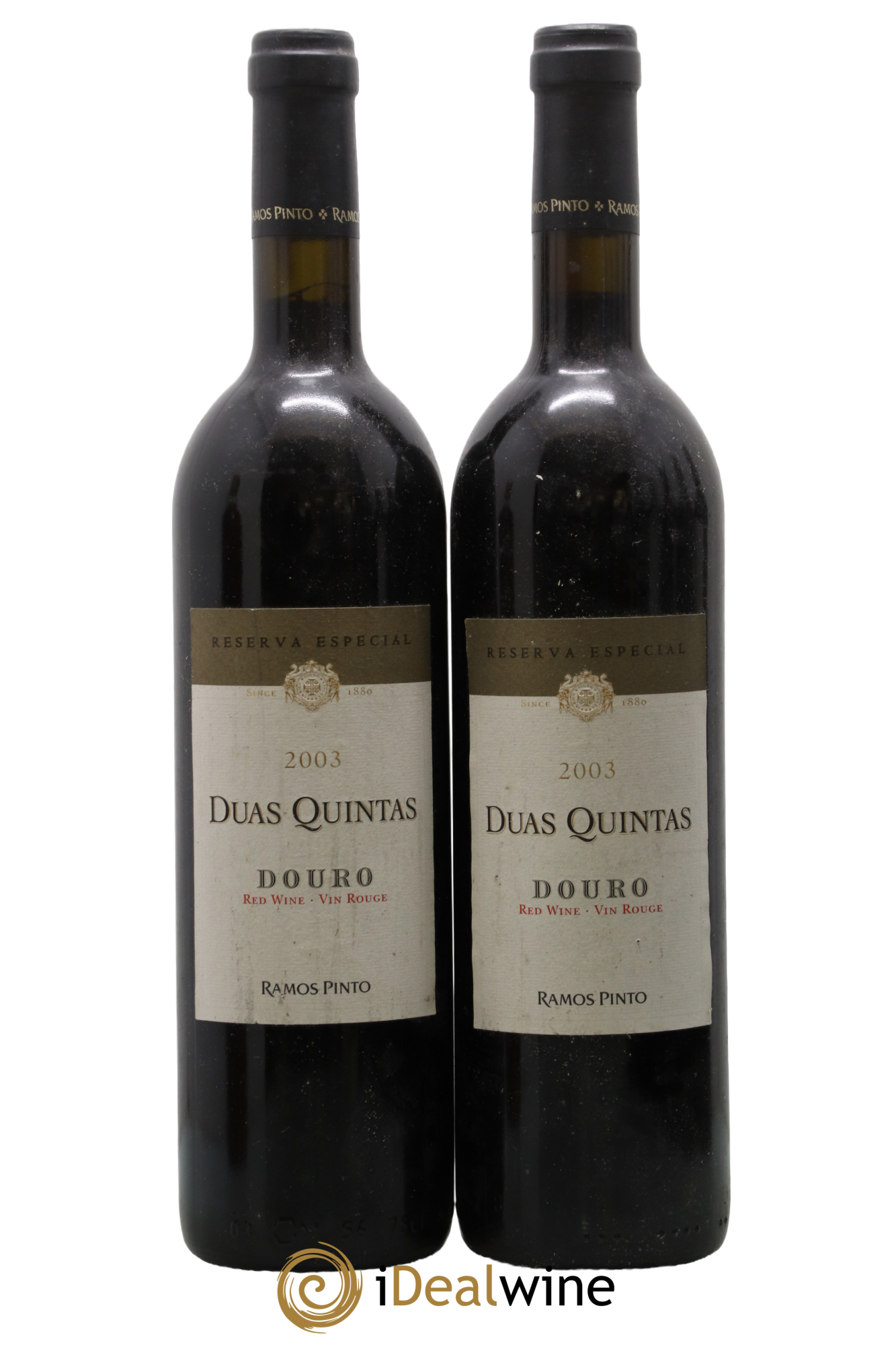 Douro Duas Quintas réserve Ramos Pinto 2003 - Lot de 2 bouteilles - 0
