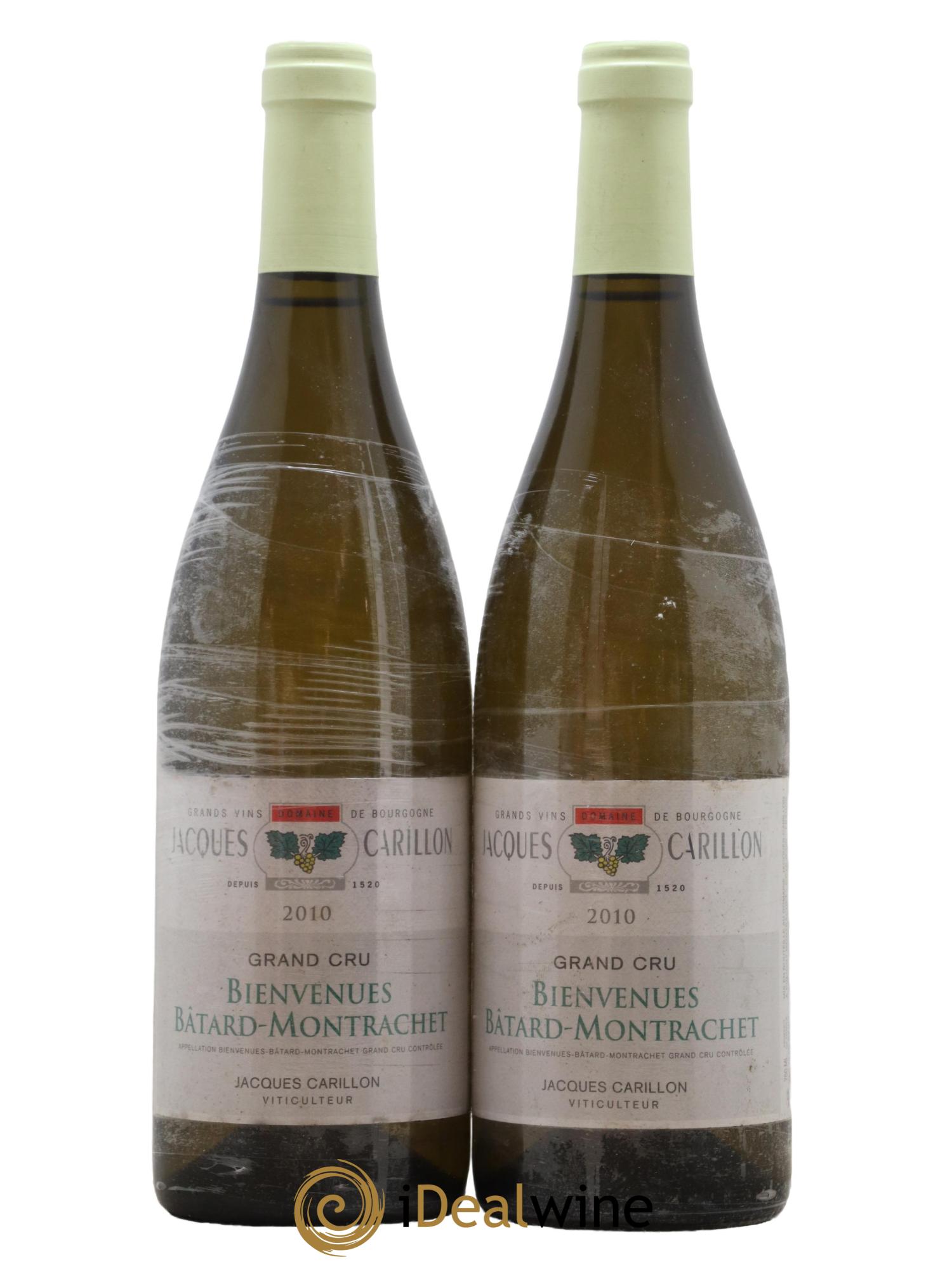 Bienvenues-Bâtard-Montrachet Grand Cru Jacques Carillon (Domaine) 2010 - Lot de 2 bouteilles - 0