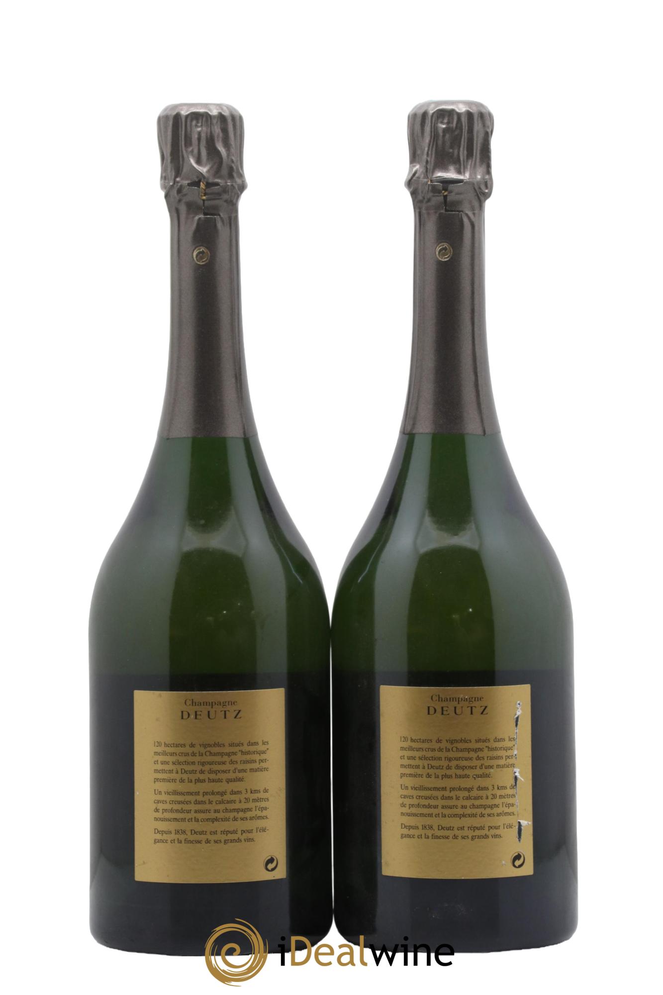 Cuvée William Deutz Deutz 1996 - Lot de 2 bouteilles - 1