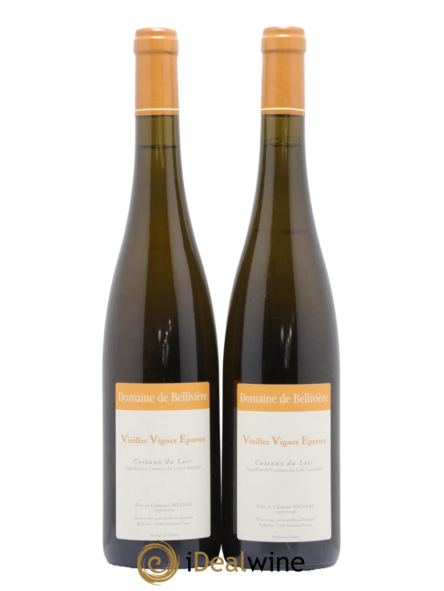 Coteaux du Loir Vieilles Vignes Eparses Domaine de Bellivière 2022 - Lot de 2 bouteilles - 0