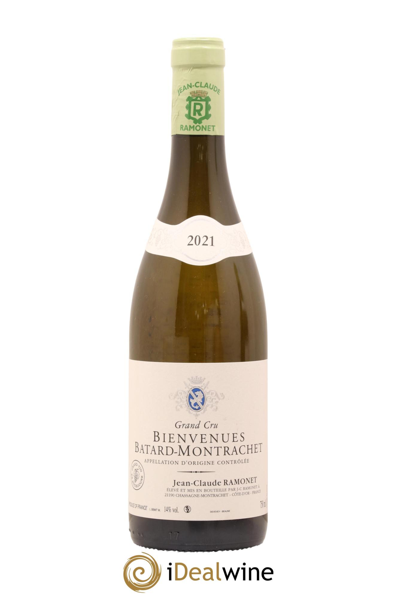 Bienvenues-Bâtard-Montrachet Grand Cru Ramonet (Domaine) 2021 - Lot de 1 bouteille - 0