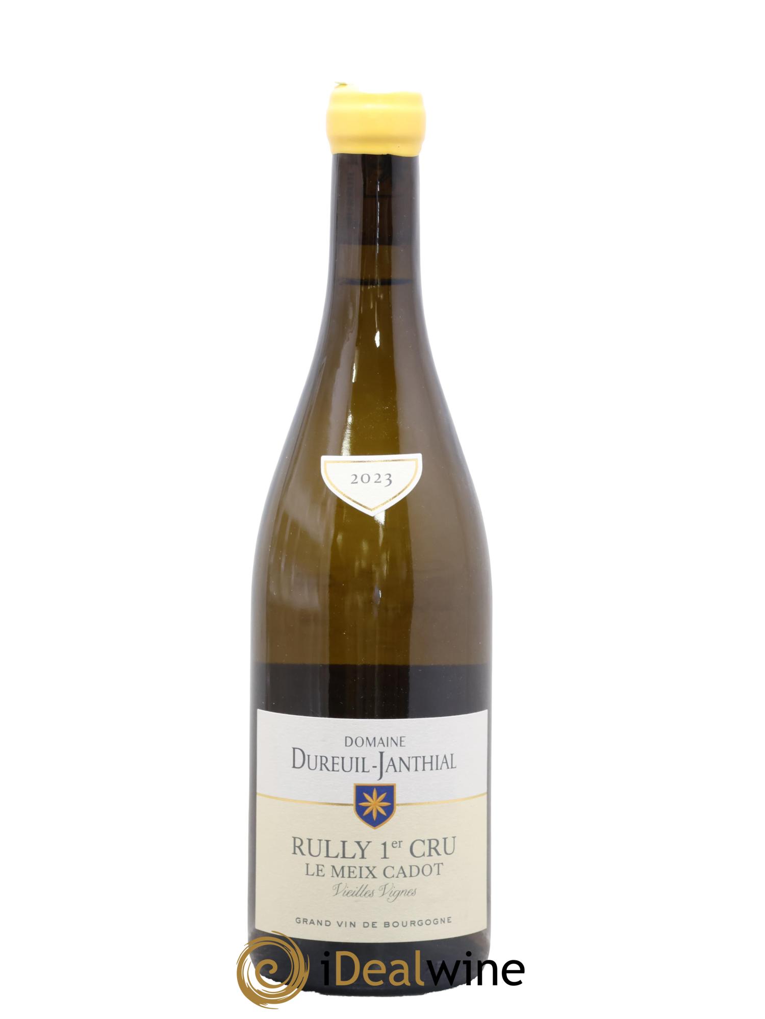 Rully 1er Cru Le Meix Cadot Vieilles Vignes Vincent Dureuil-Janthial 2023 - Lot de 1 bouteille - 0