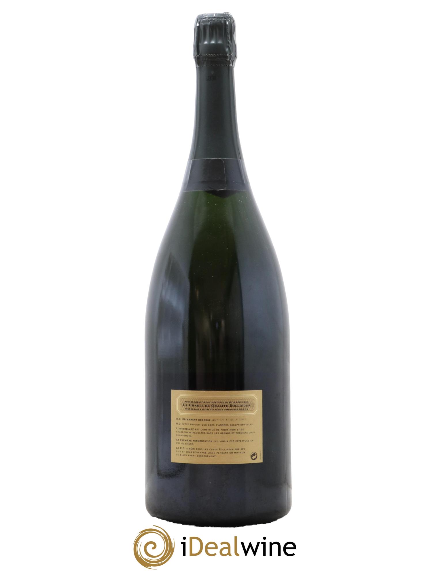 R.D. Extra-Brut Bollinger 1988 - Lot de 1 magnum - 2