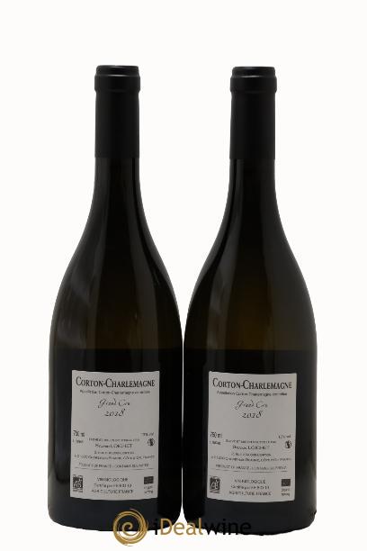 Corton-Charlemagne Grand Cru Sylvain Loichet 2018 - Lotto di 2 bottiglie - 1