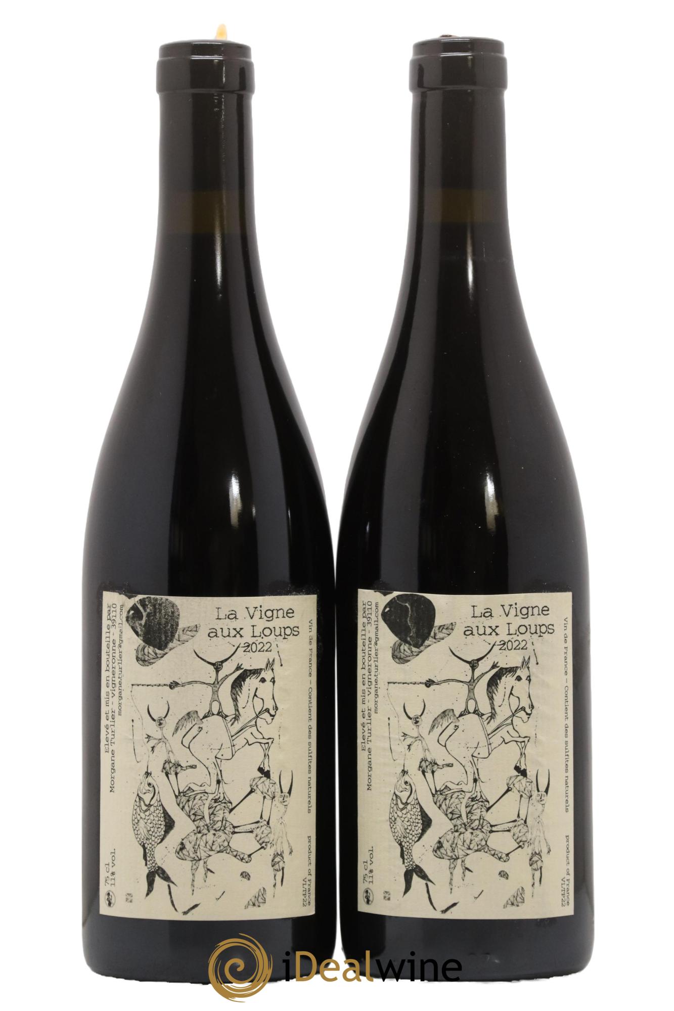 Vin de France La Vigne aux Loups Morgane Turlier 2022 - Lot de 2 bouteilles - 0
