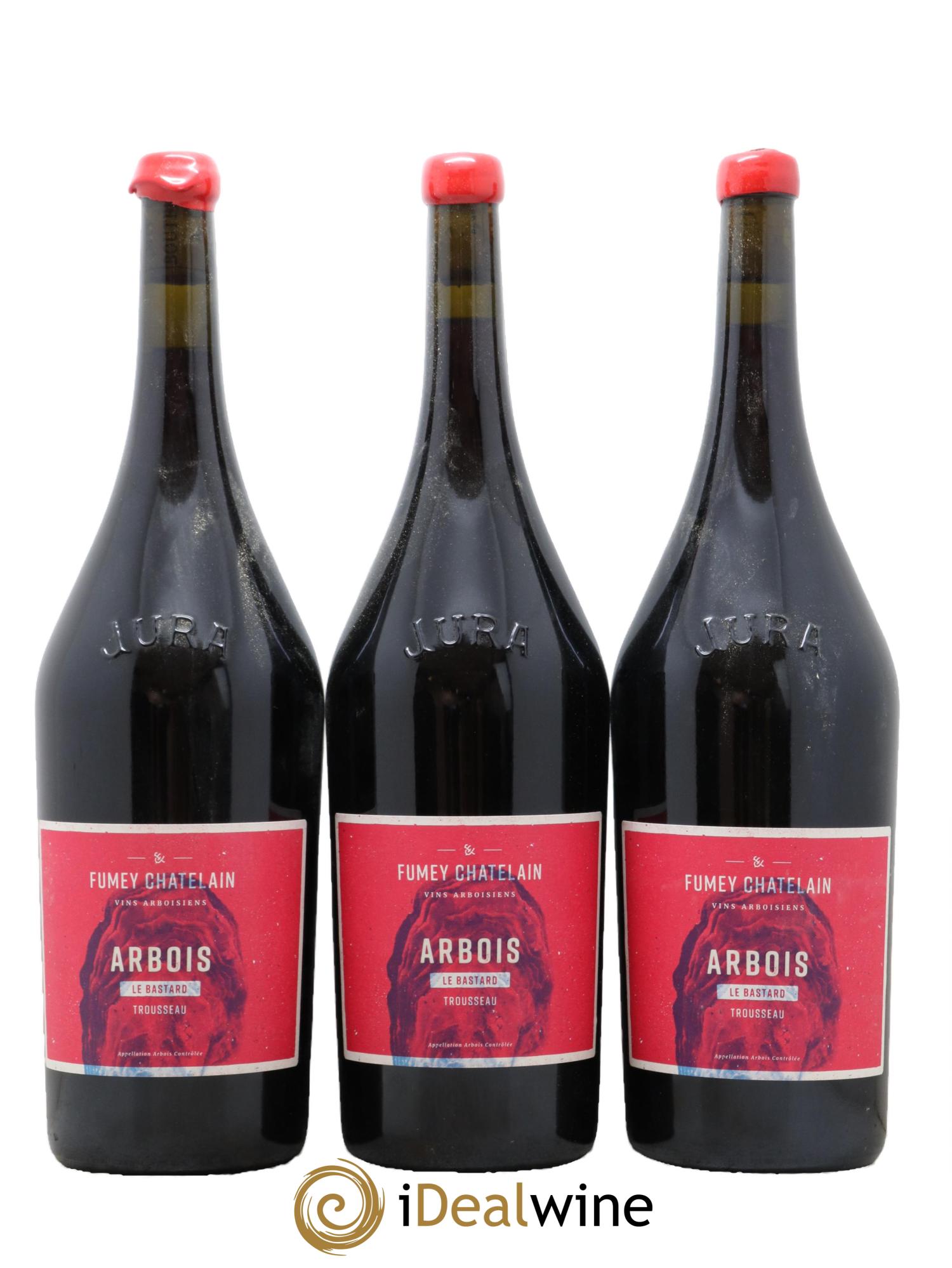 Arbois Trousseau Le Bastard Fumey-Chatelain 2018 - Lot de 3 magnums - 0