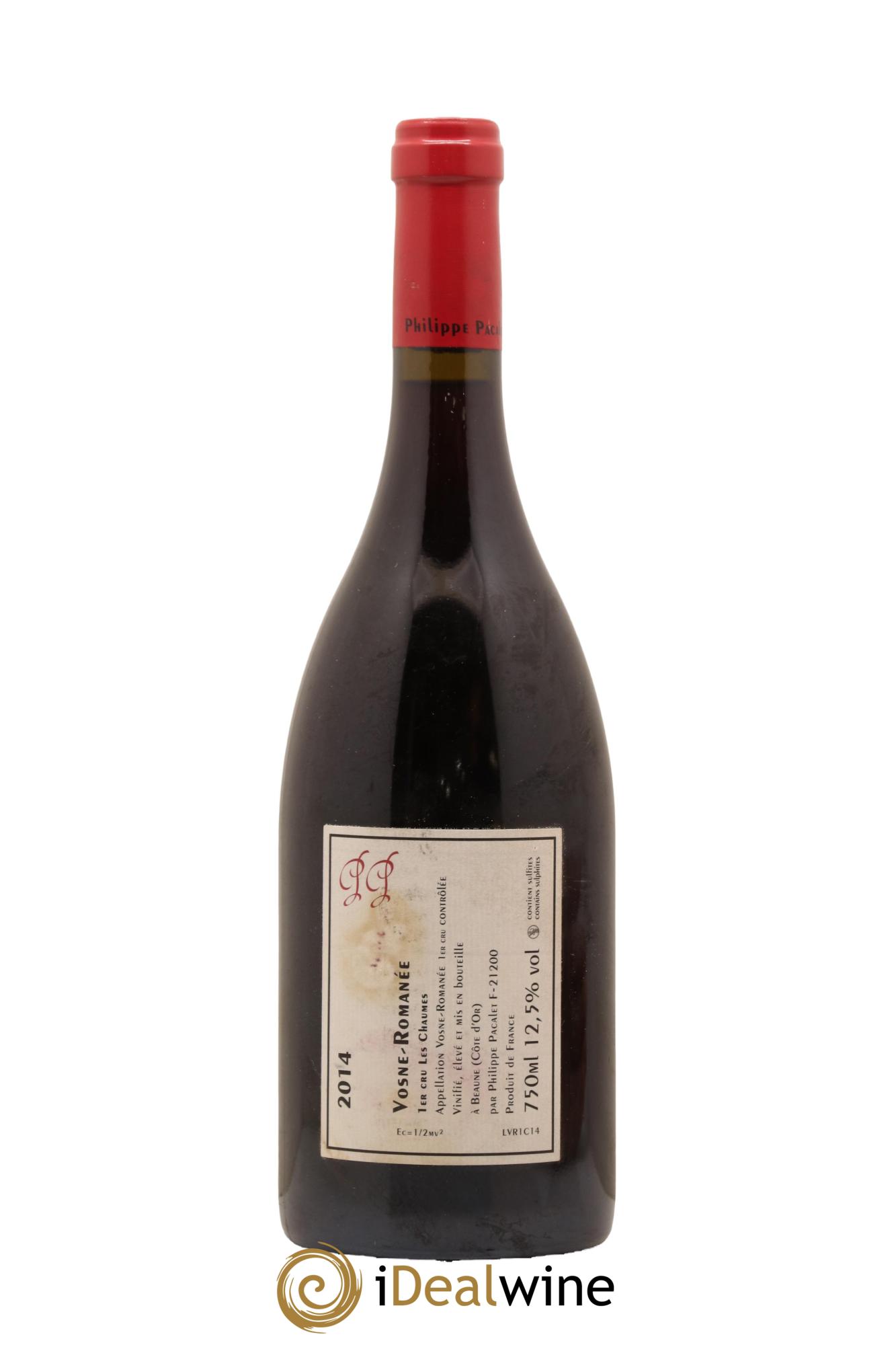 Vosne-Romanée 1er Cru Les Chaumes Philippe Pacalet 2014 - Lotto di 1 bottiglia - 1