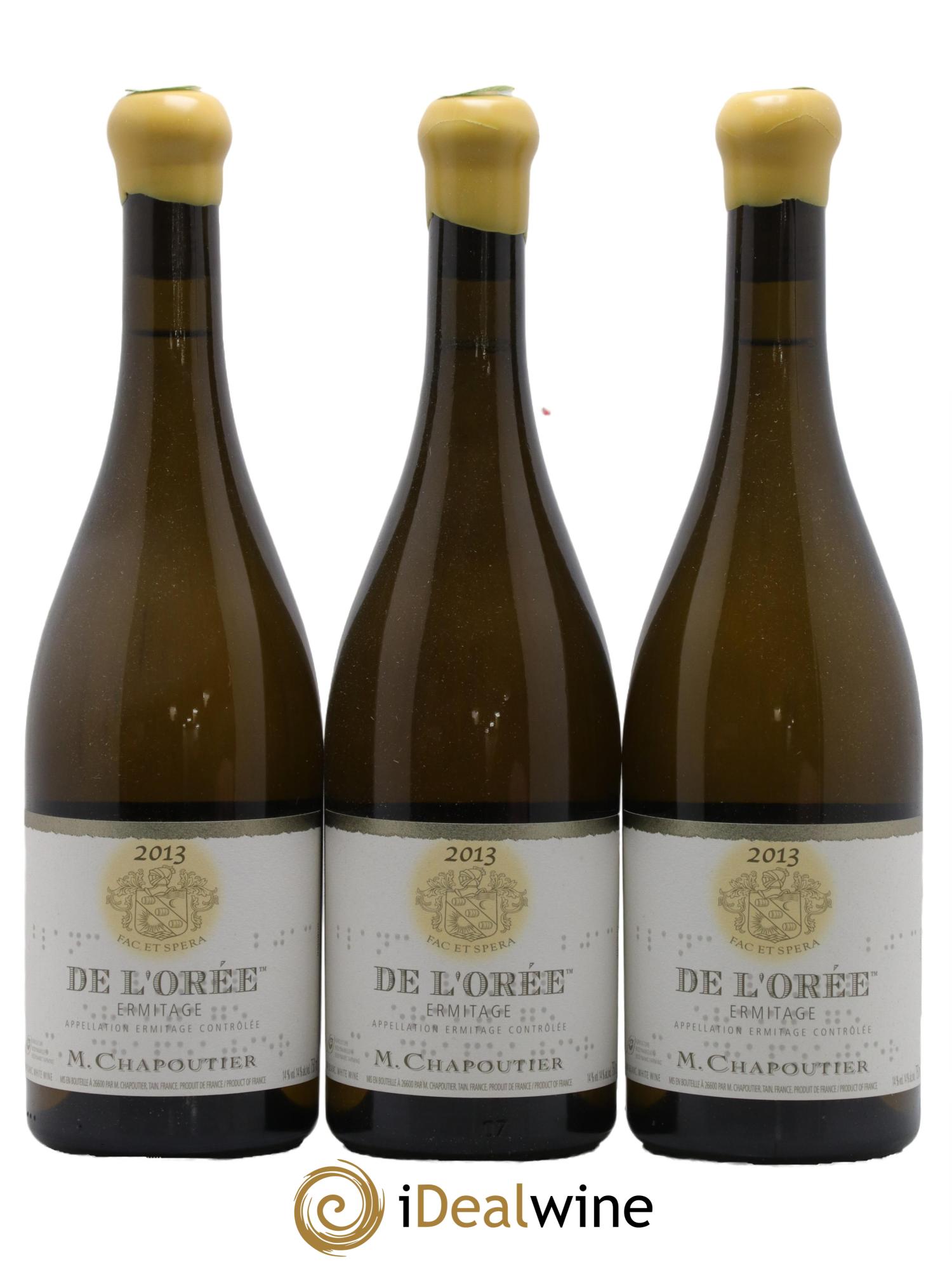 Hermitage Ermitage de l'Orée Chapoutier 2013 - Lot de 6 bouteilles - 1