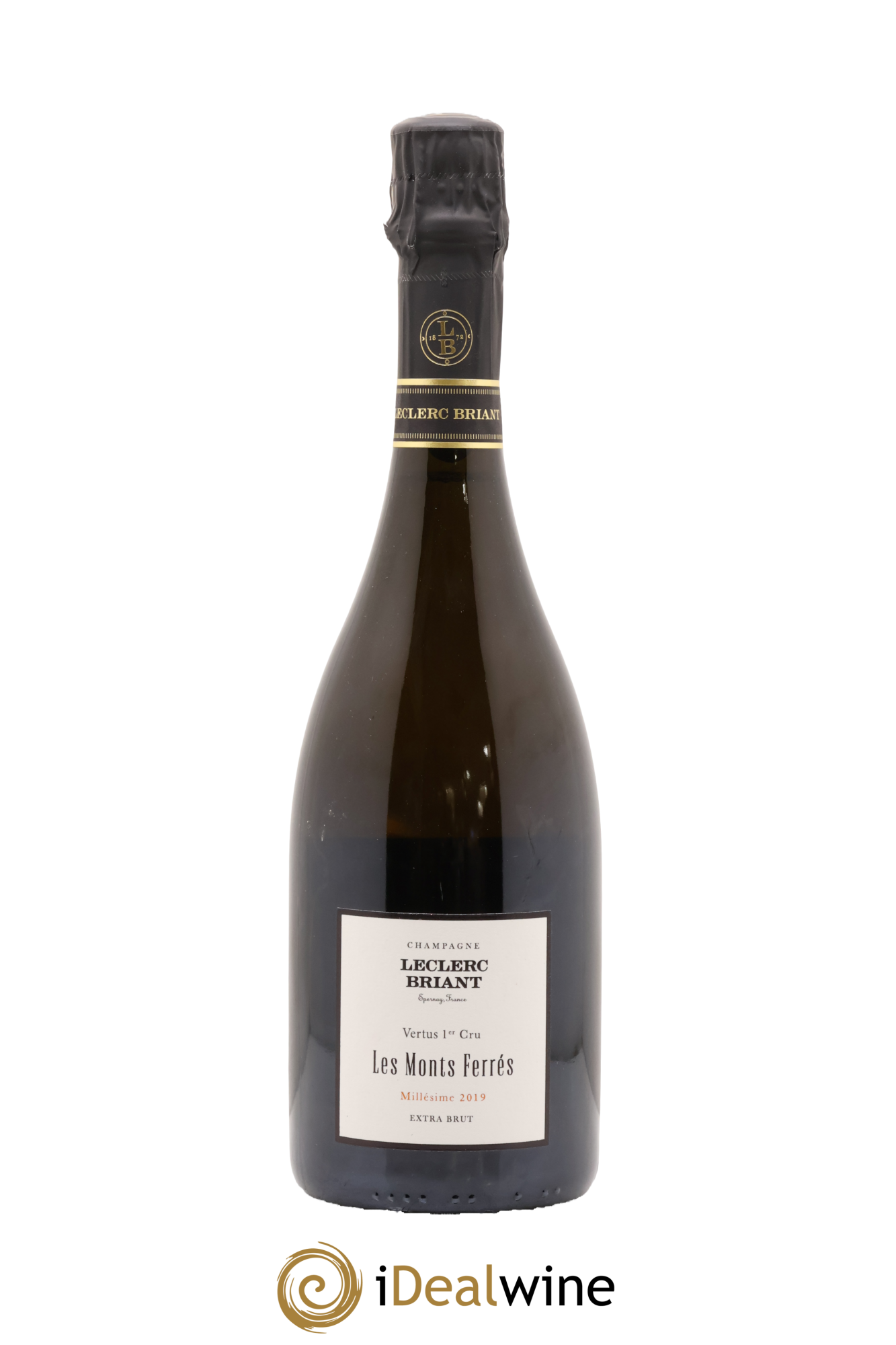 Vertus Les Monts Ferrés Extra Brut Leclerc-Briant 2019 - Lot of 1 bottle - 1