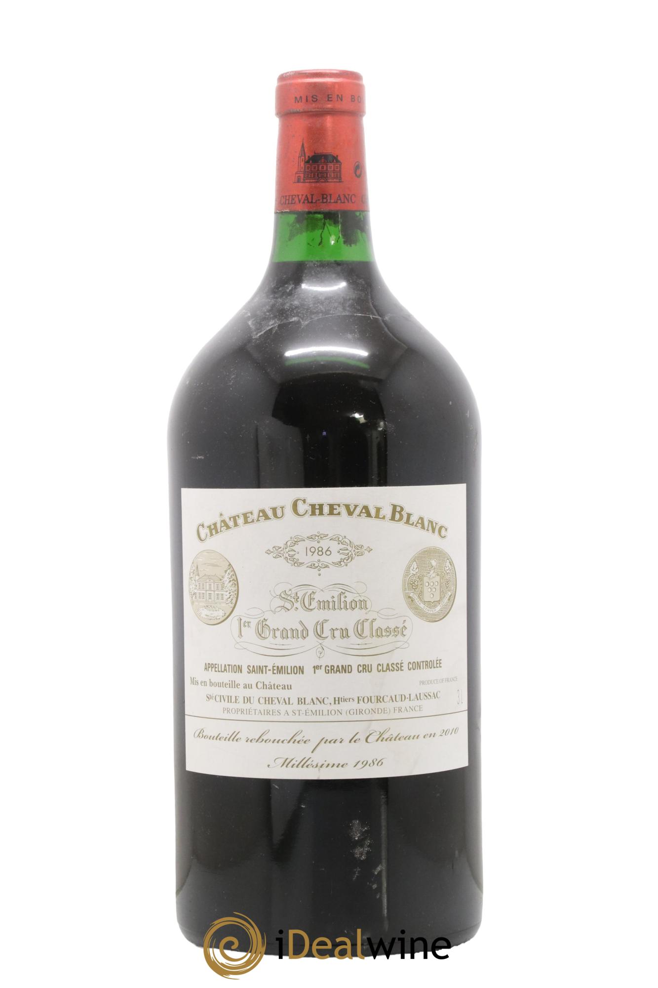 Château Cheval Blanc 1er Grand Cru Classé A 1986 - Lotto di 1 jéroboam - 0