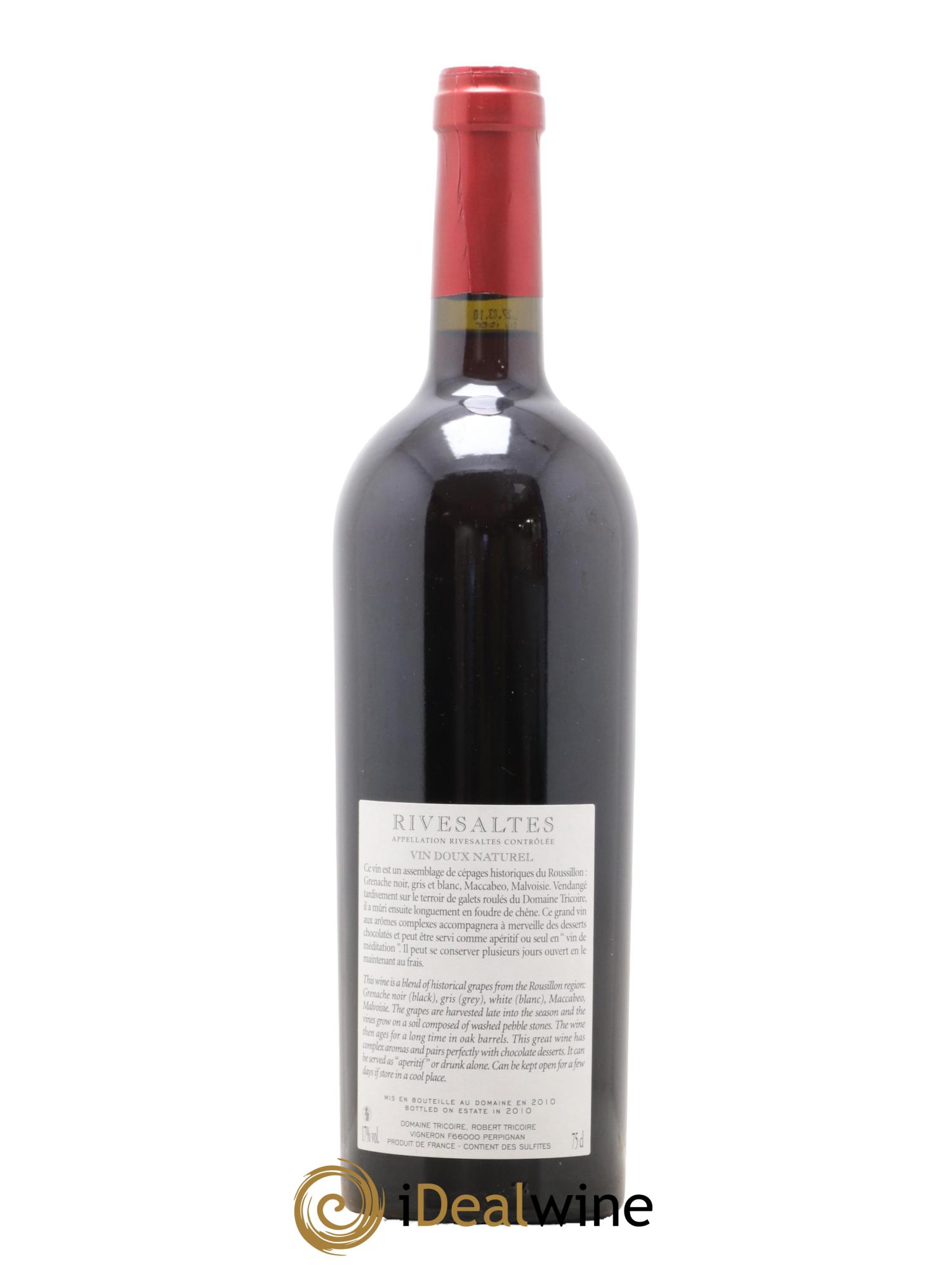 Rivesaltes Domaine Tricoire 1951 - Lotto di 1 bottiglia - 1